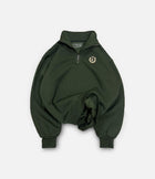 signature quarter zip - dark olive