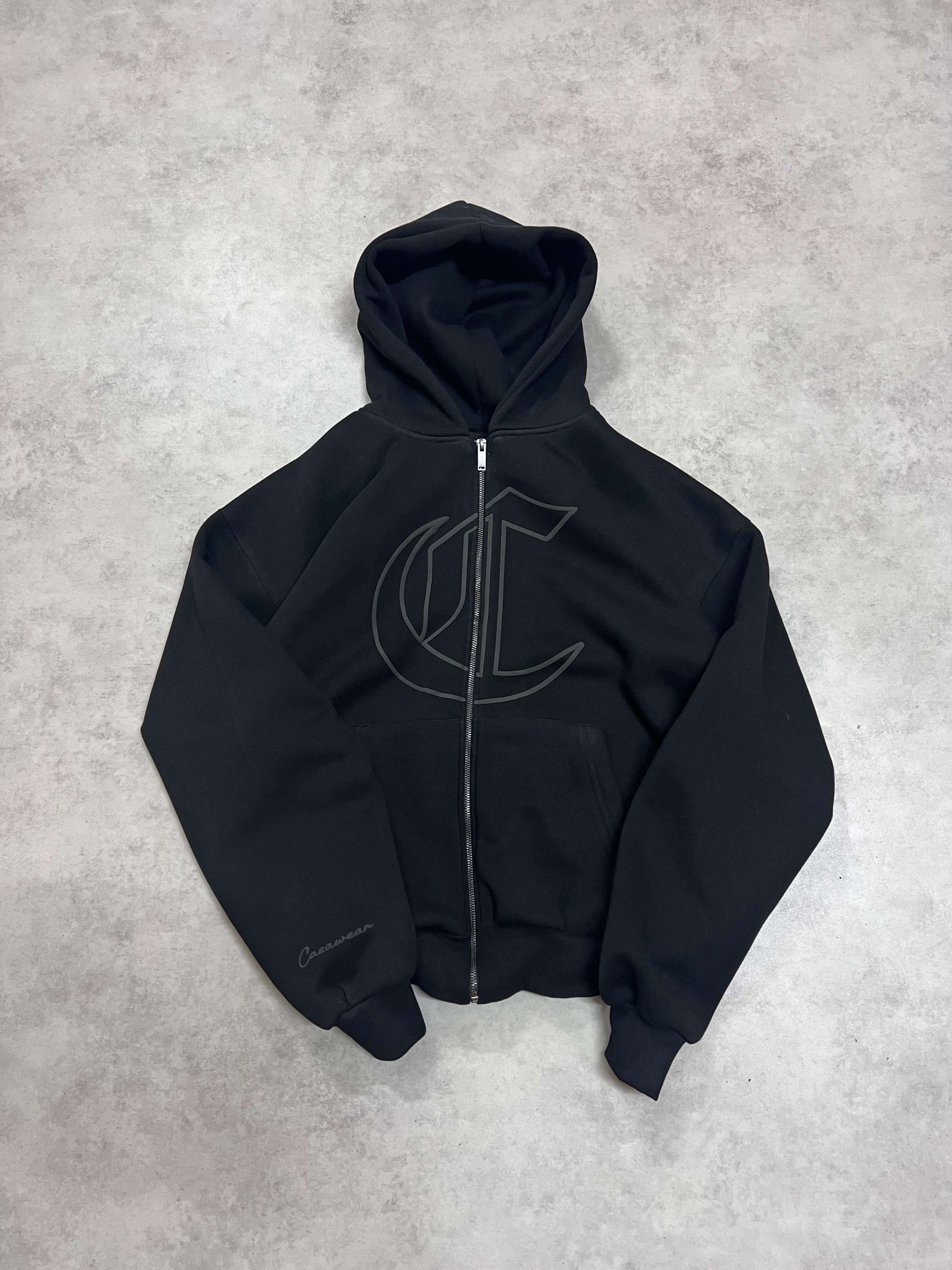 Signature zipper V2 - Black