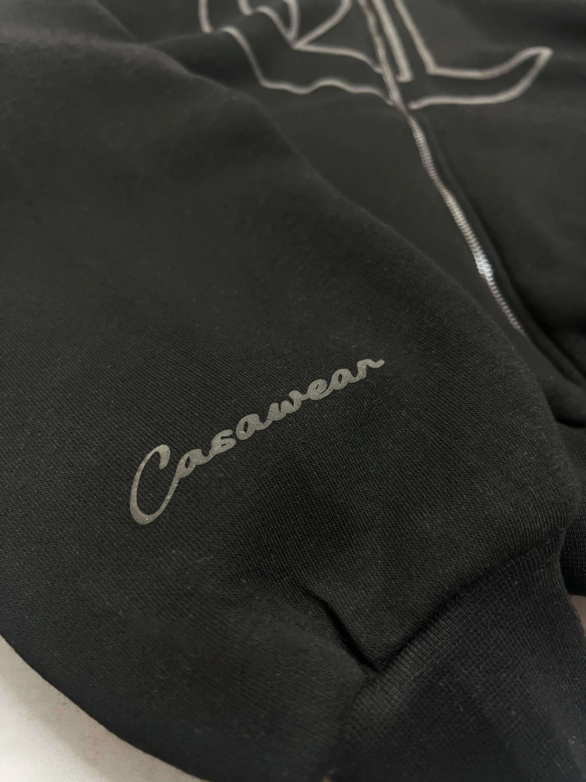 Signature zipper V2 - Black
