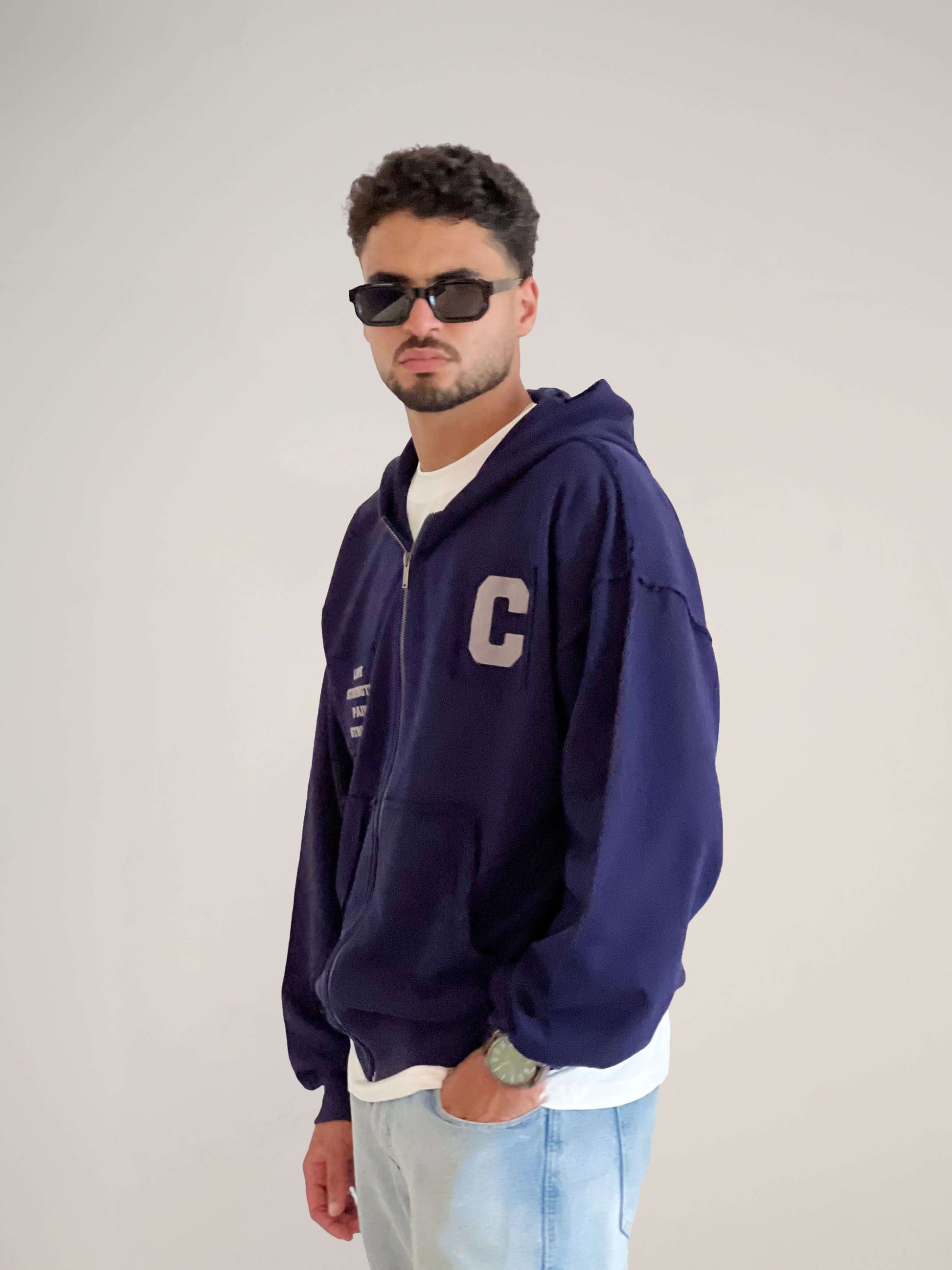 some feelings never leave - ZIPPER HOODIE