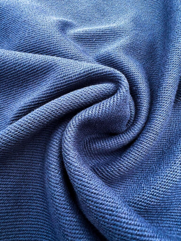 wide-legs sweatpant – indigo