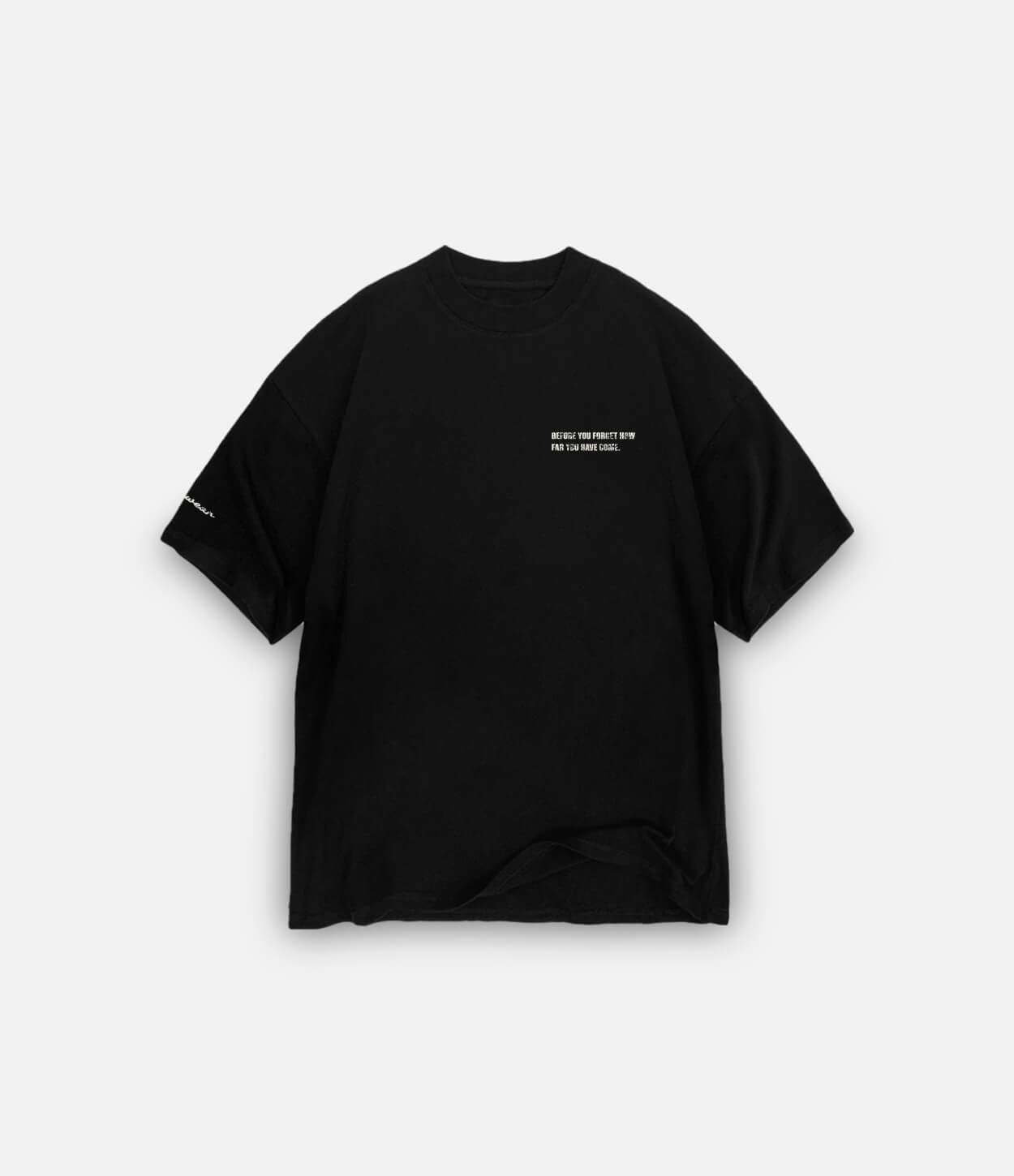 Always Remember Where... T-shirt - Black