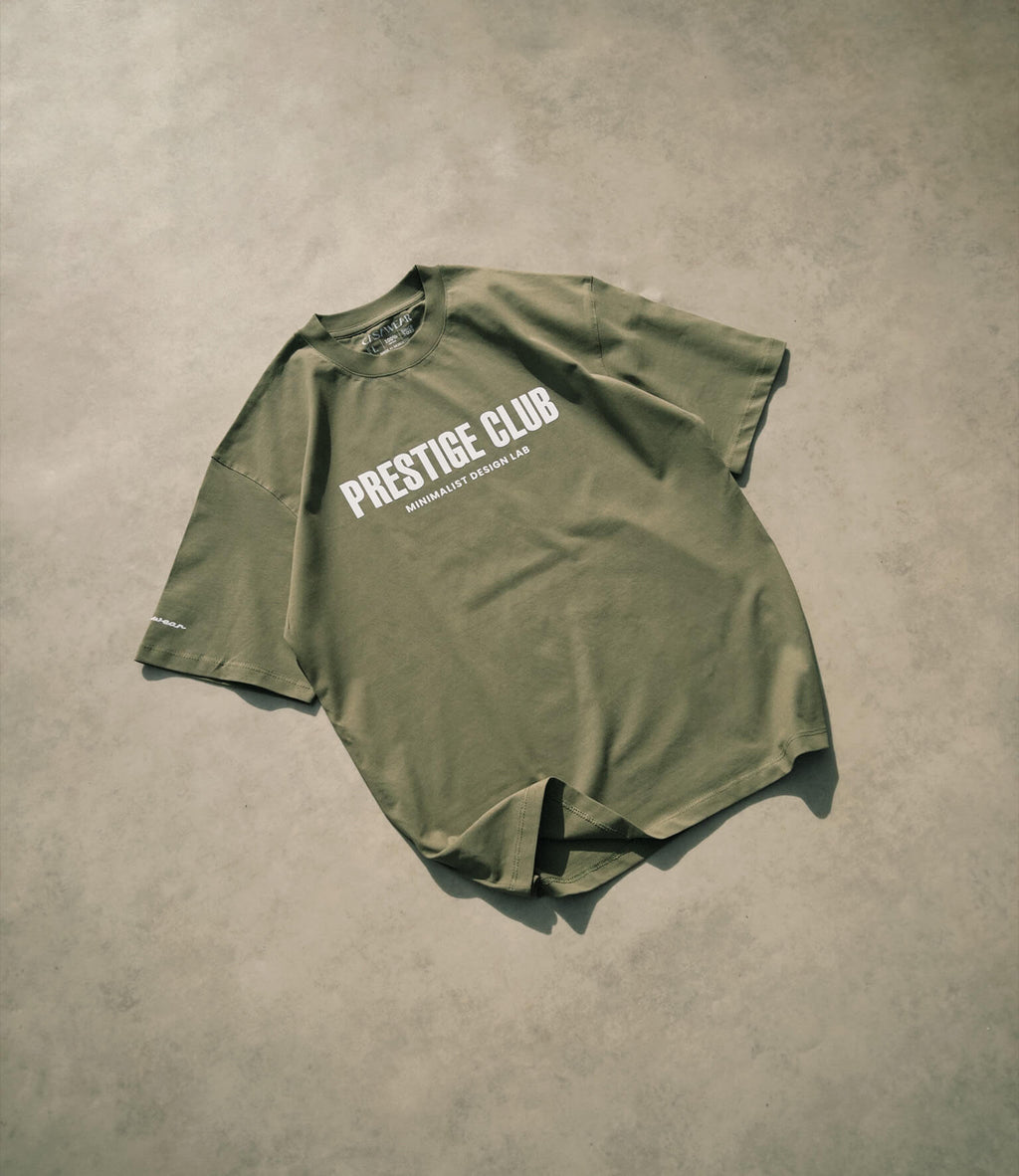 prestige club tee - army