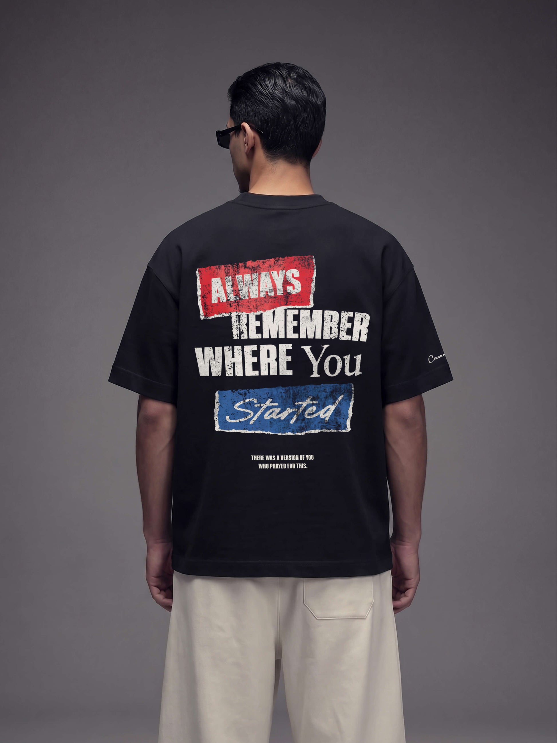 Always Remember Where... T-shirt - Black