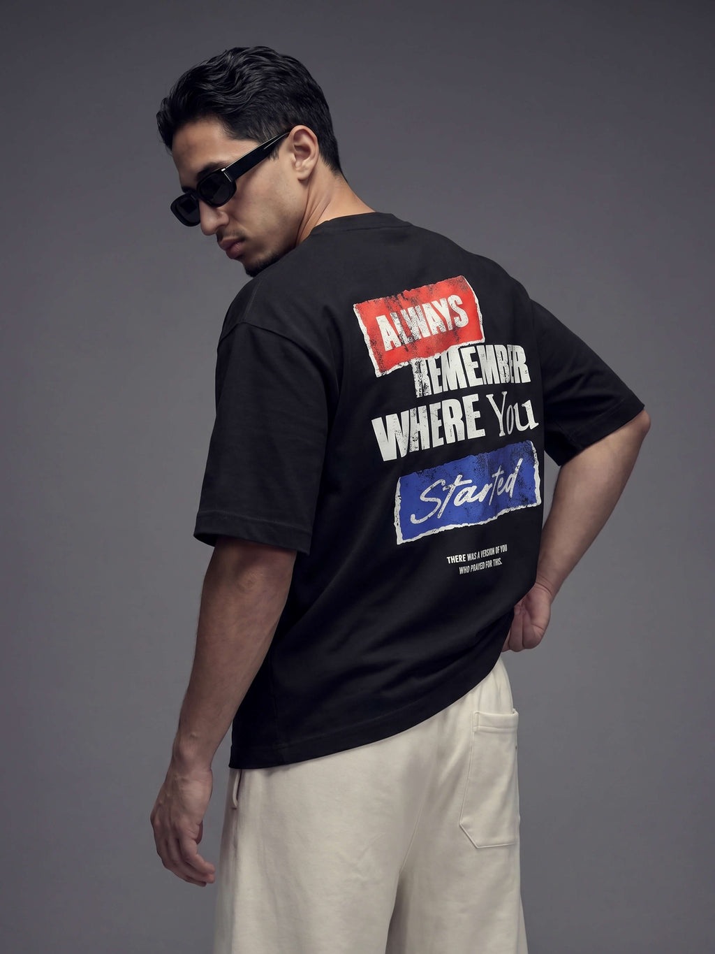 Always Remember Where... T-shirt - Black