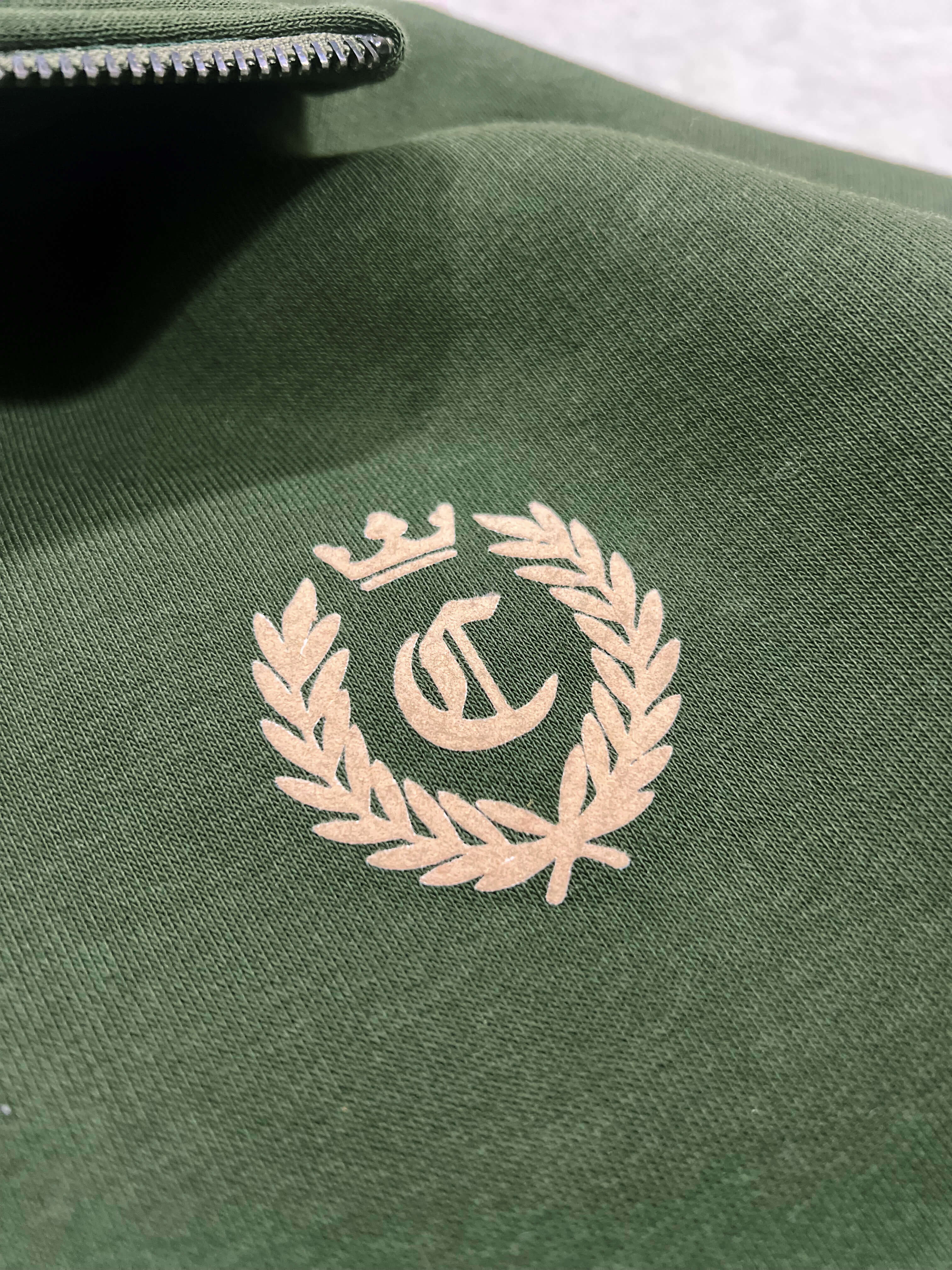signature quarter zip - dark olive