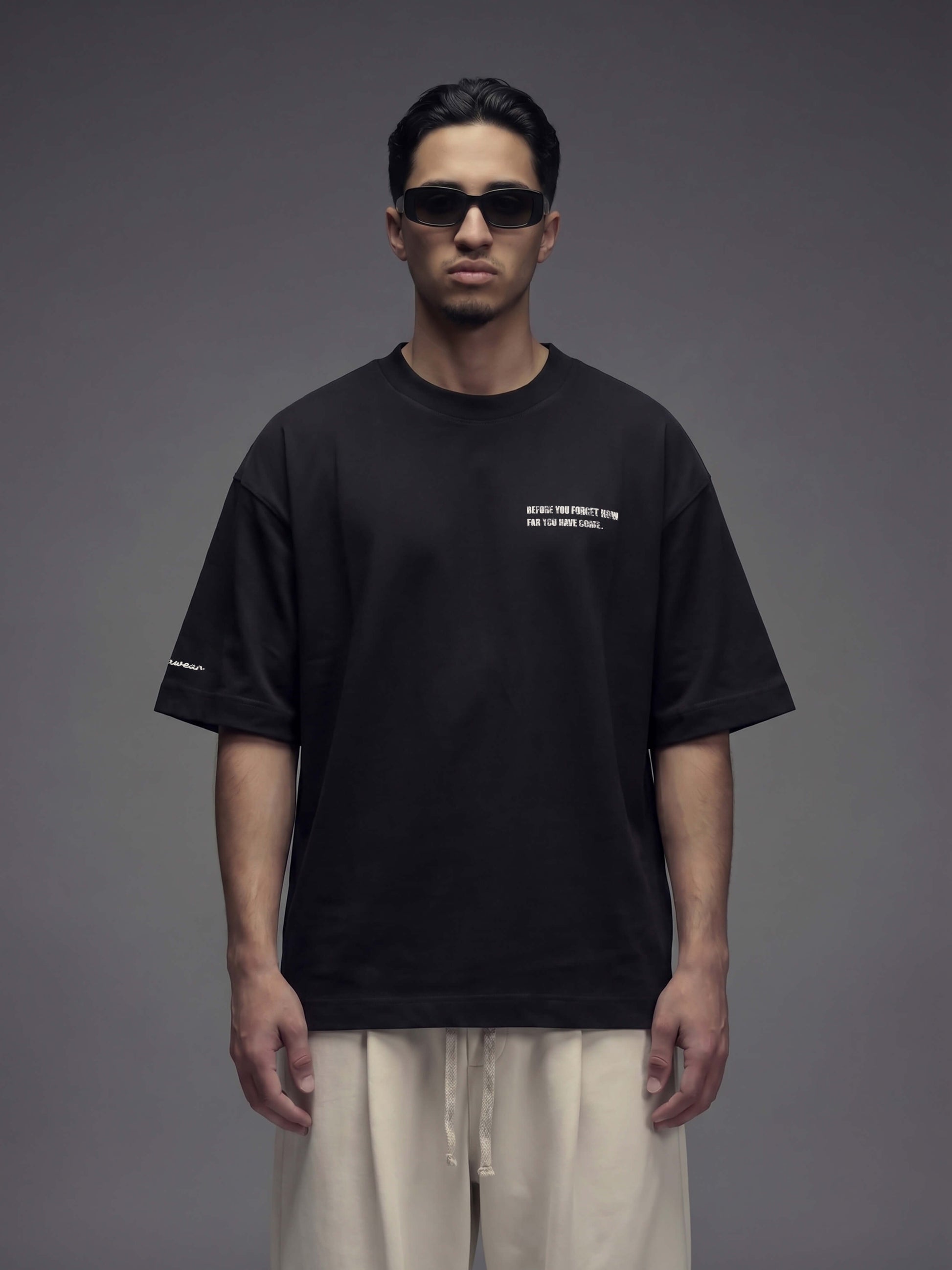 Always Remember Where... T-shirt - Black