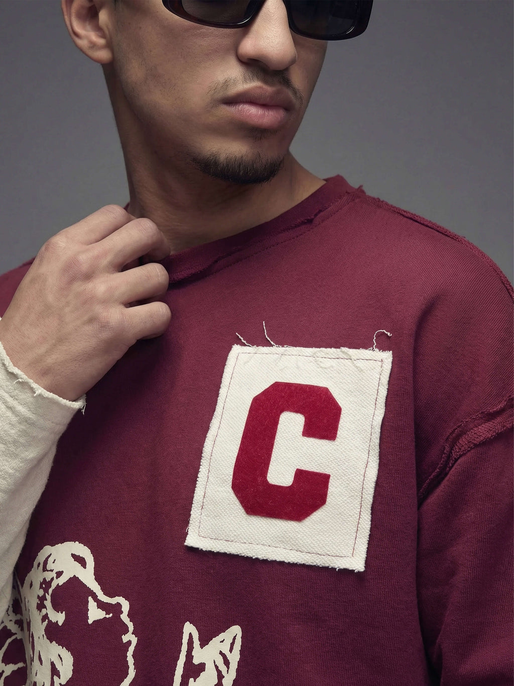 Reaching the top Double sleeves - Wine