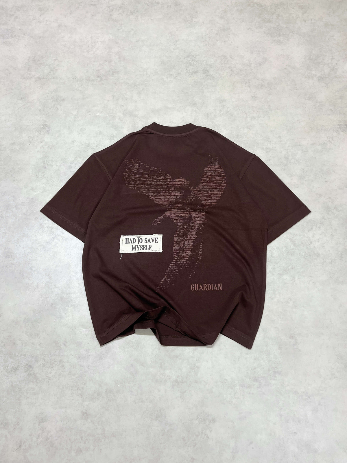 Guardian Patch Tee - Brown