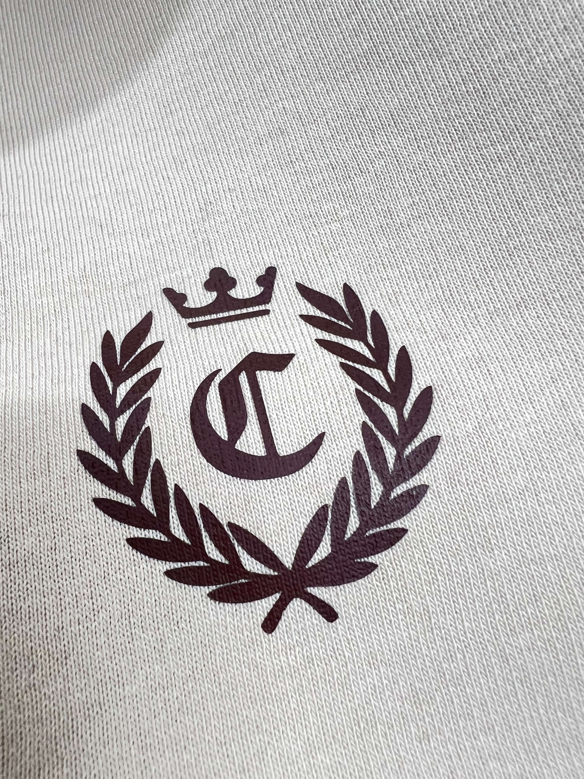 SIGNATURE FULL ZIP SWEATSHIRT - CREAMY MILK