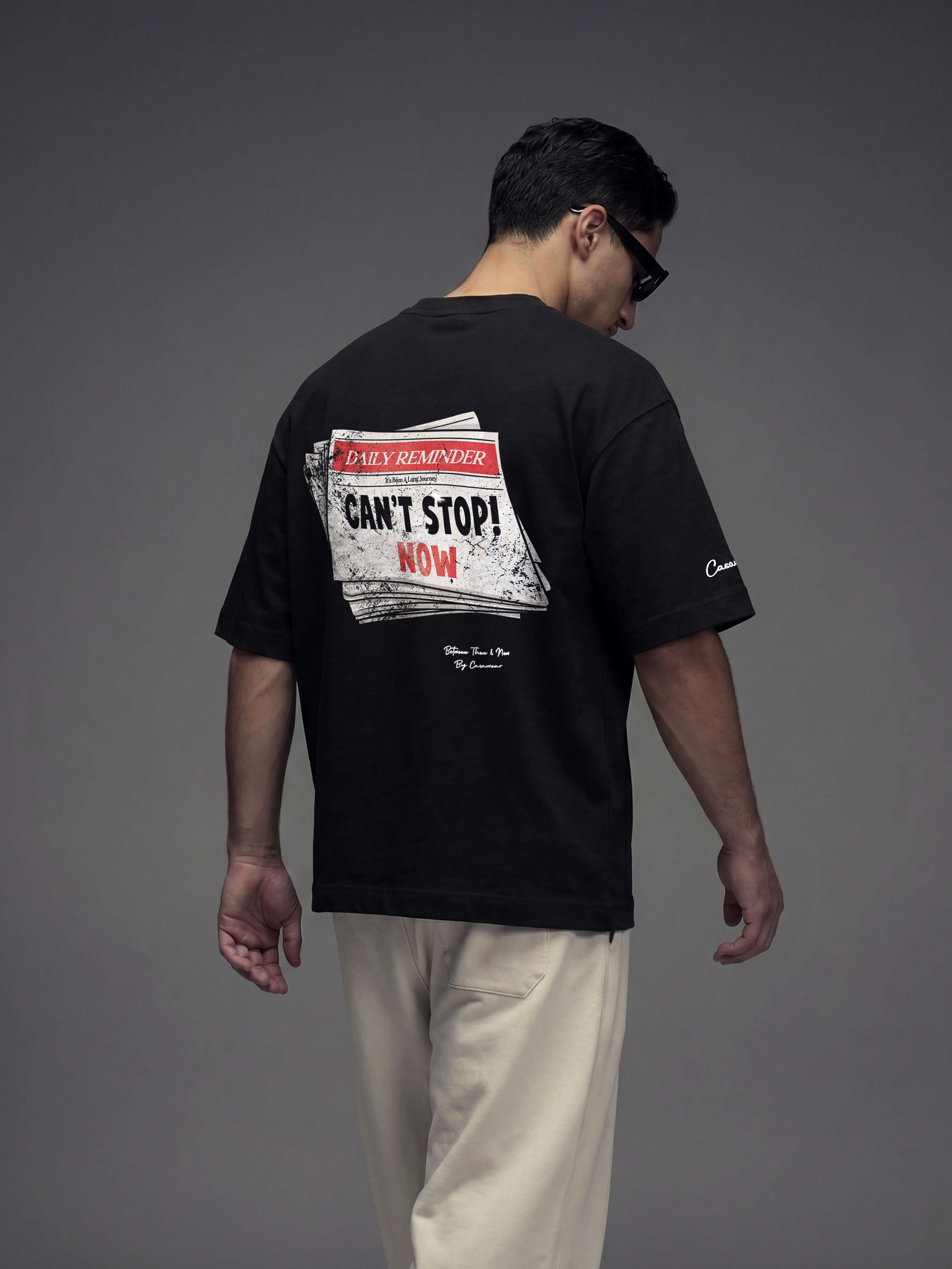 Can't Stop Now T-shirt - Black