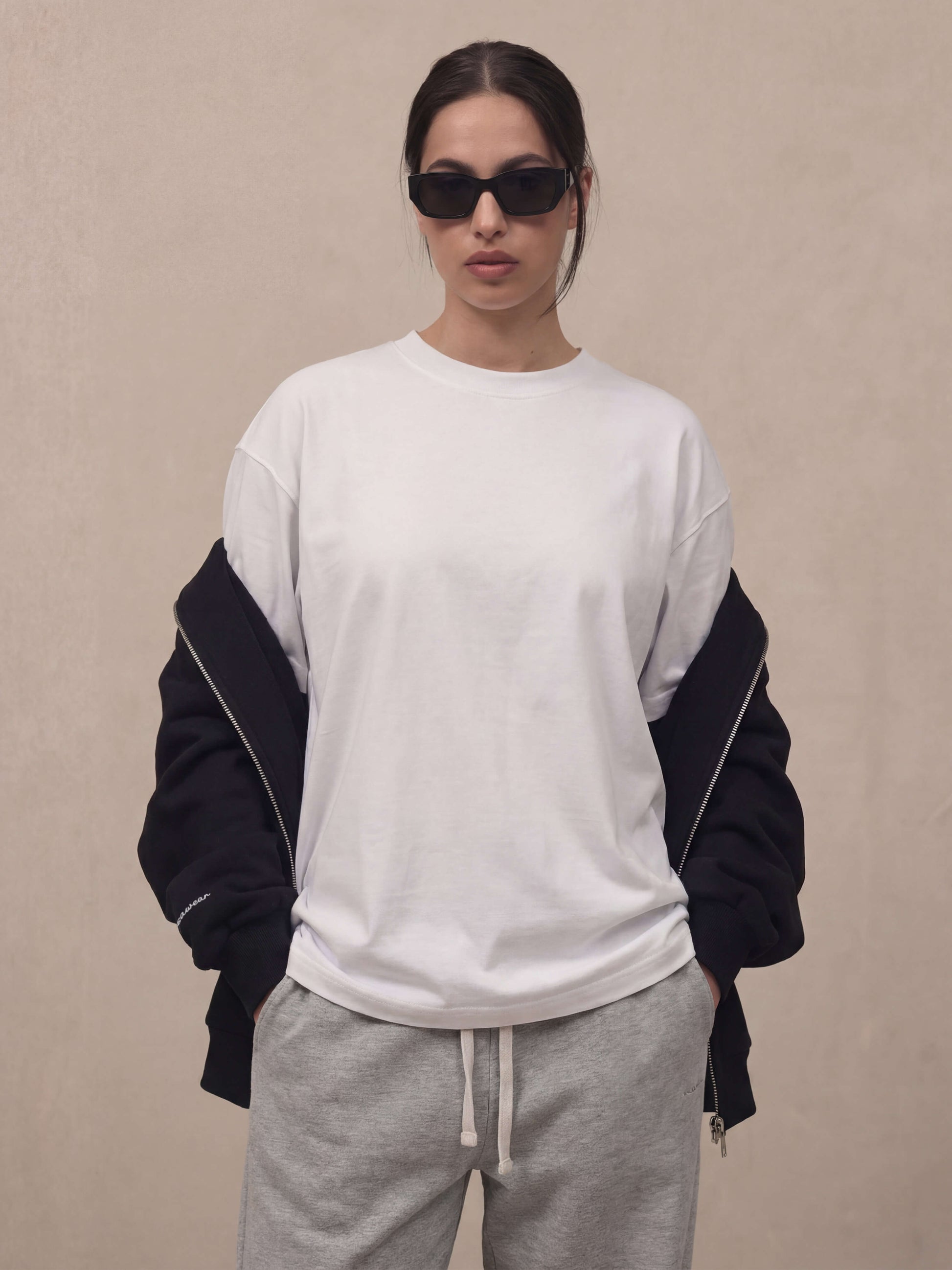 signature tshirt - white