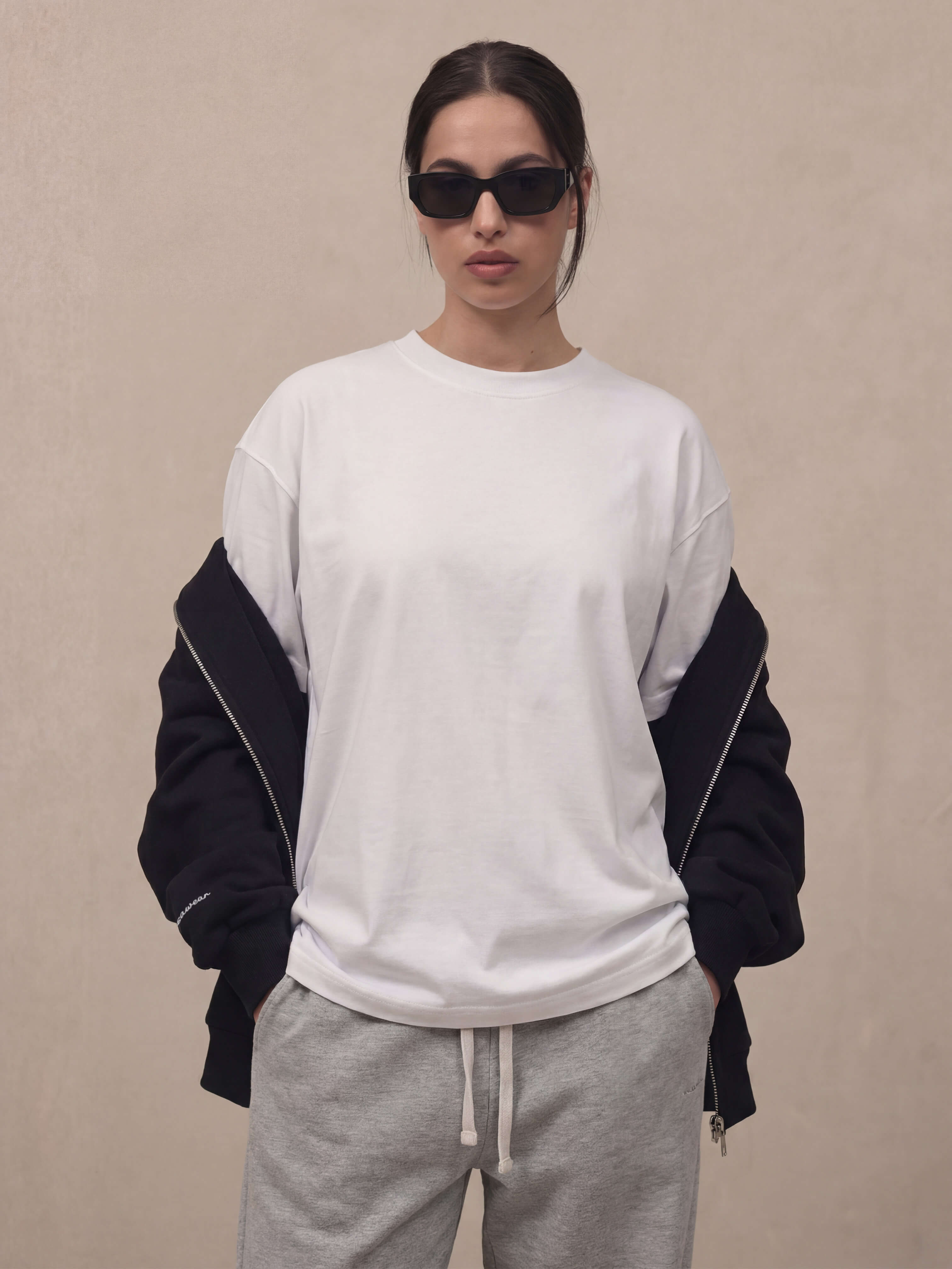 signature tshirt - white