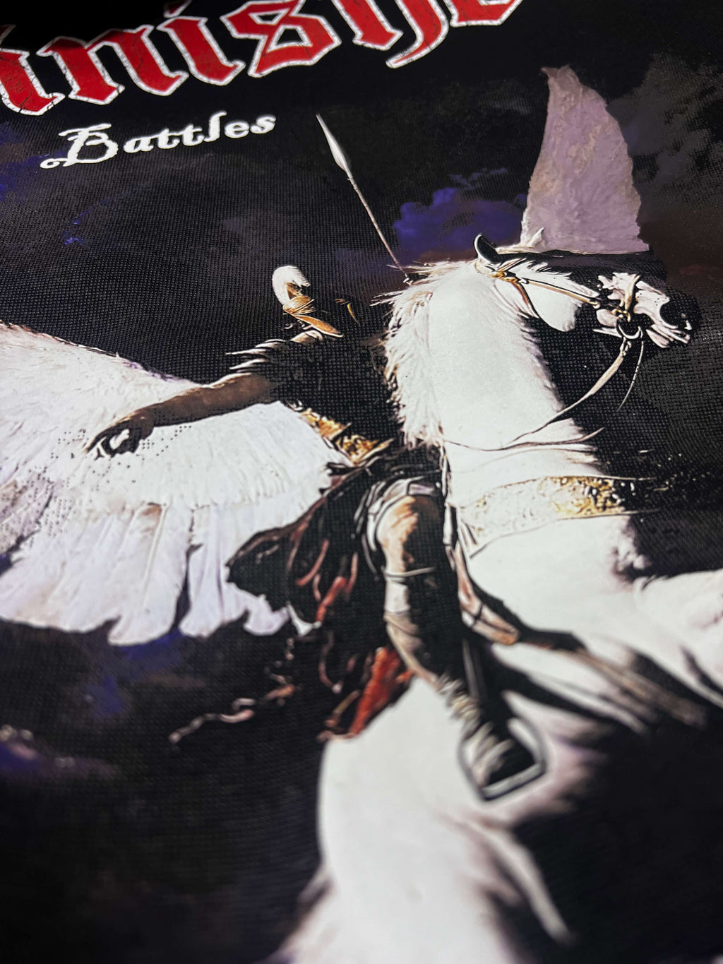 UNFINISHED BATTLES HOODIE - BLACK