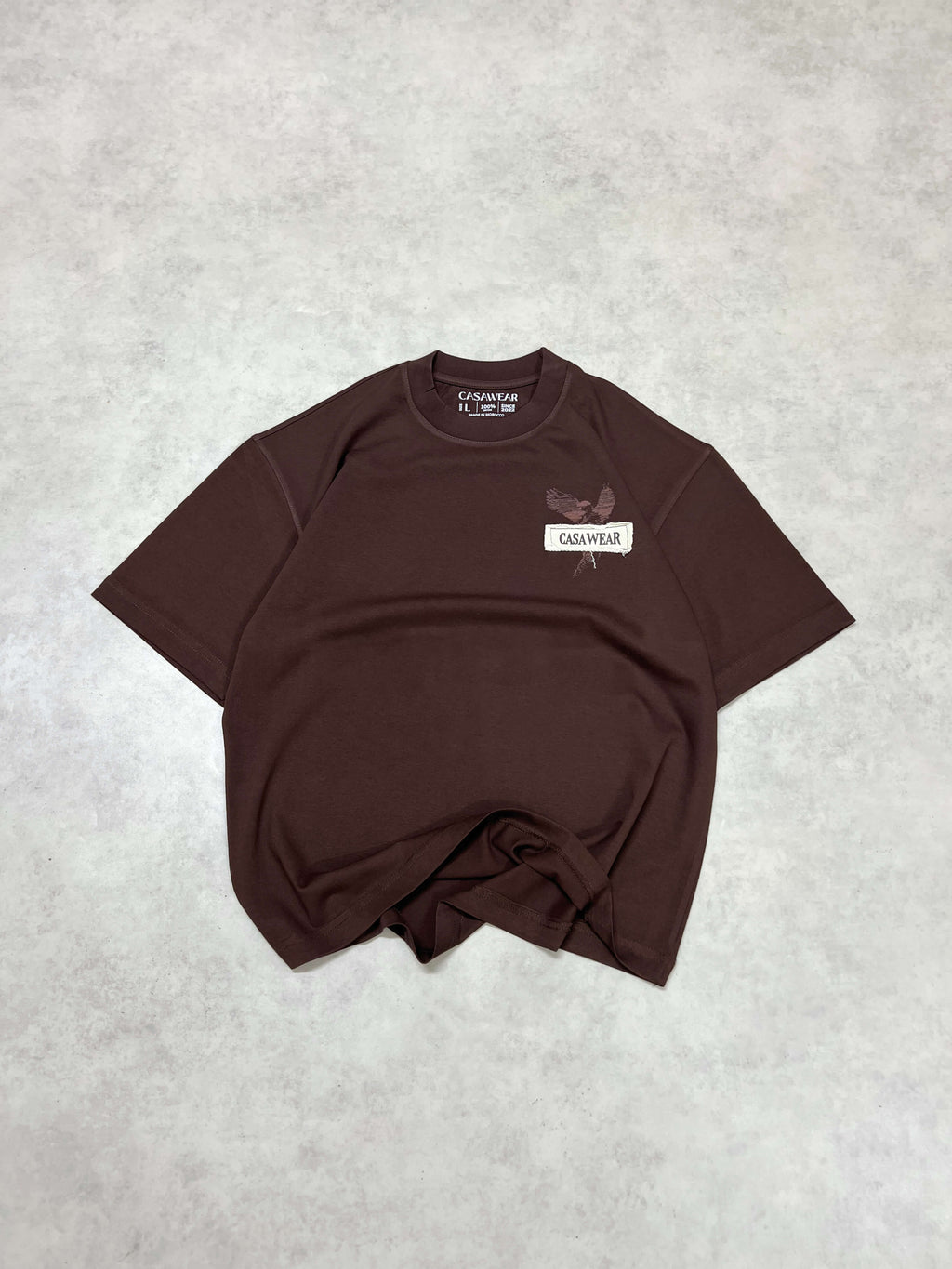 Guardian Patch Tee - Brown