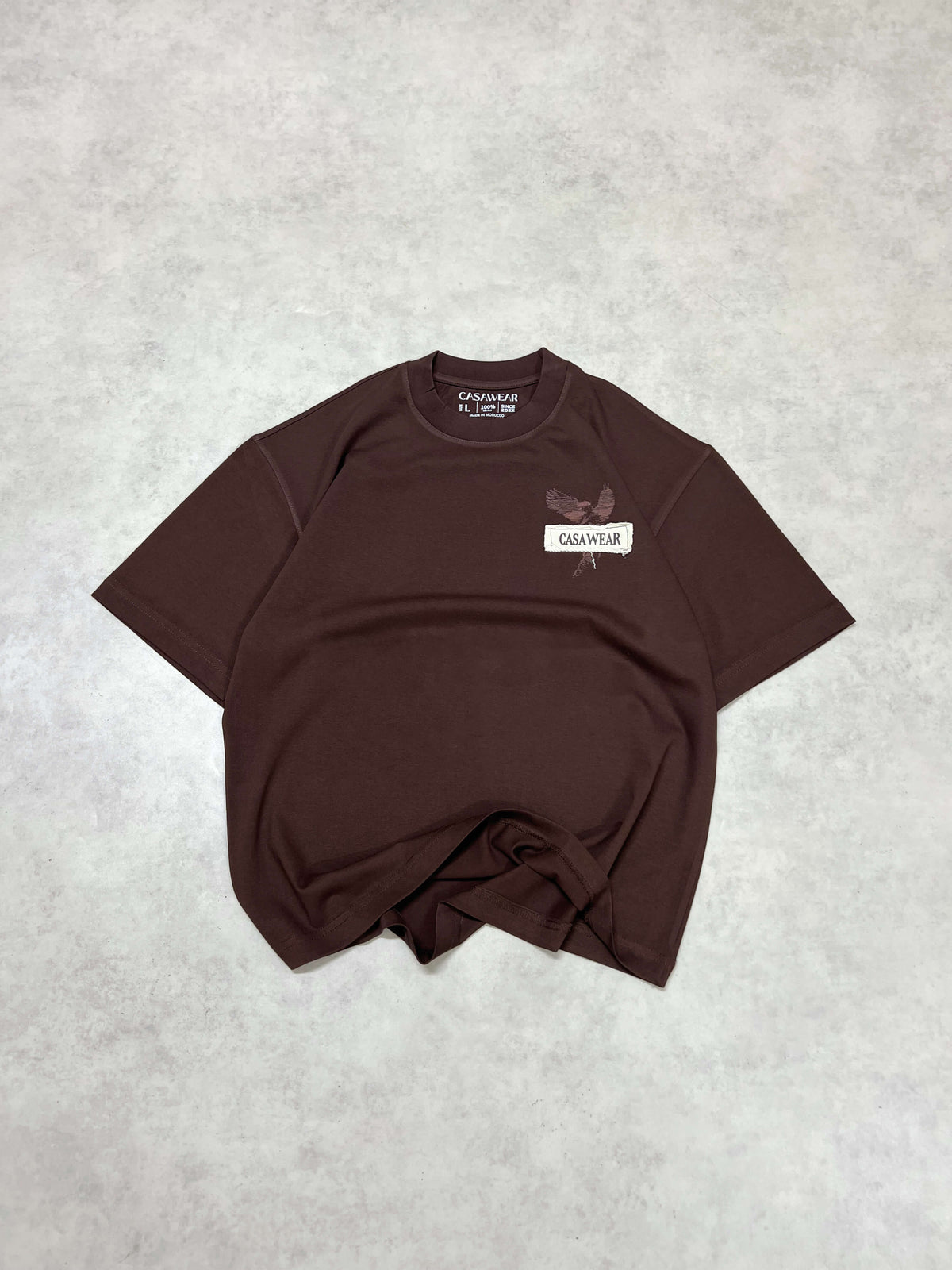 Guardian Patch Tee - Brown