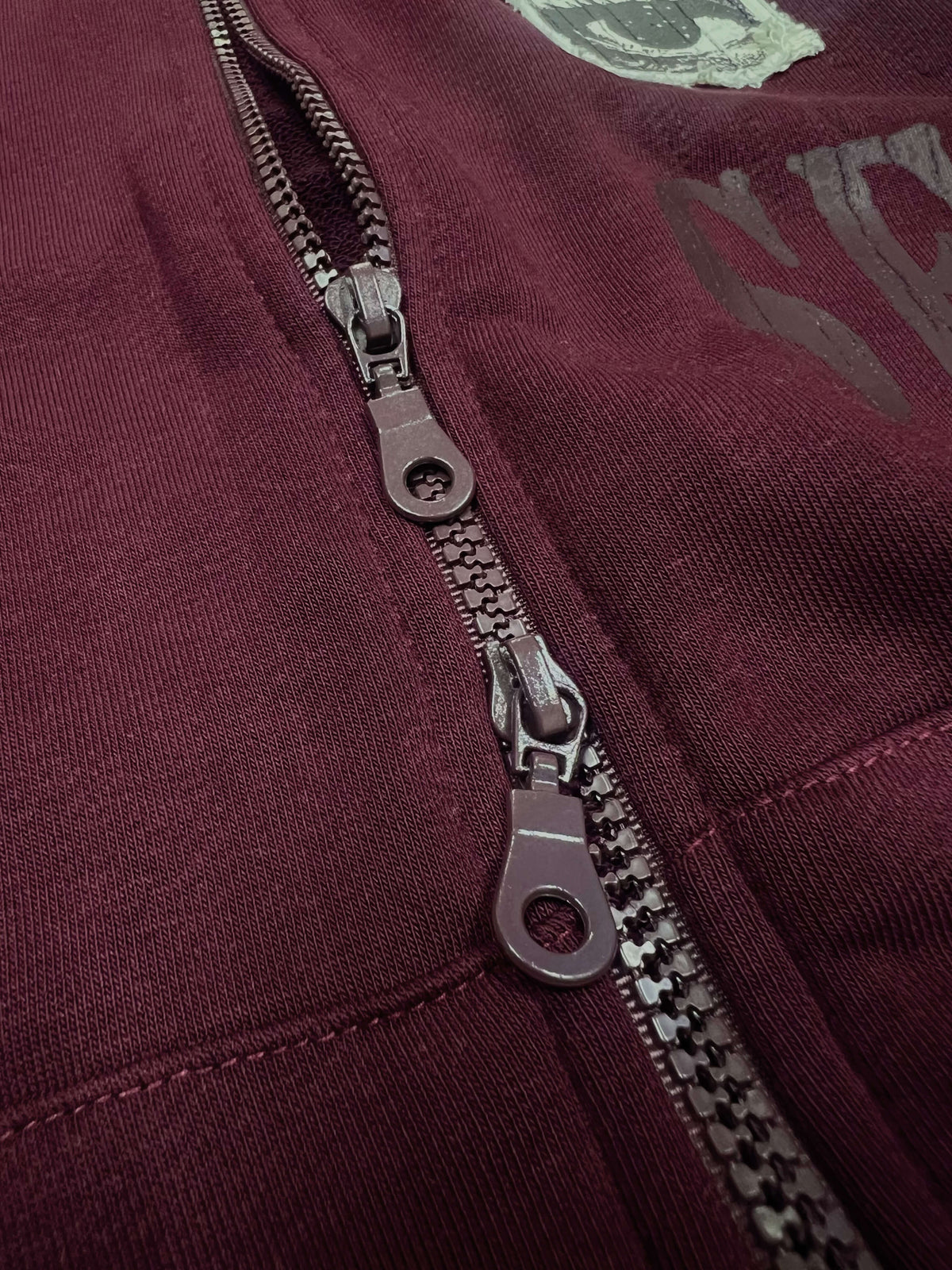 Unseen Patch Hoodie - Wine