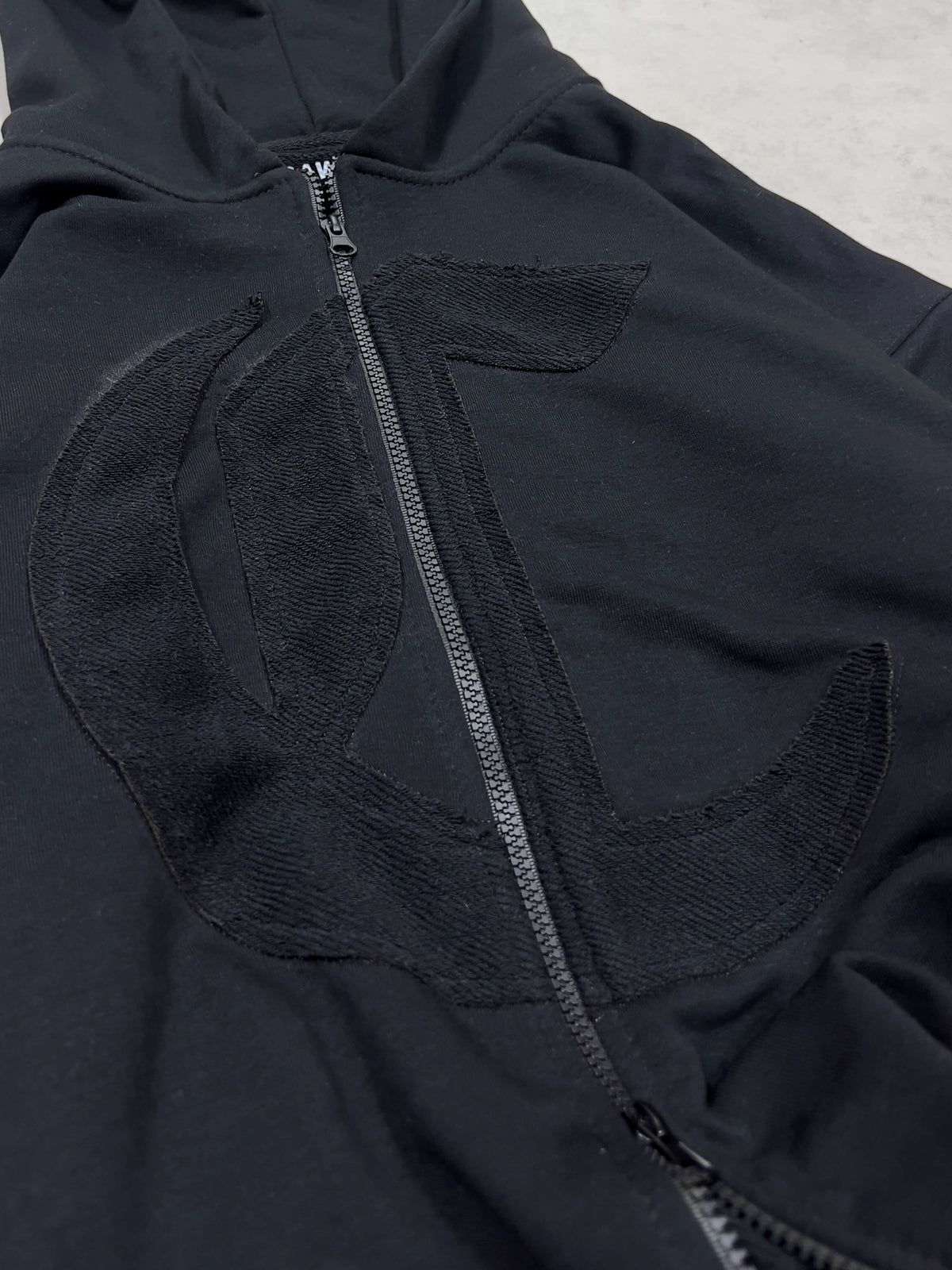 Signature double zipper V3 - Black