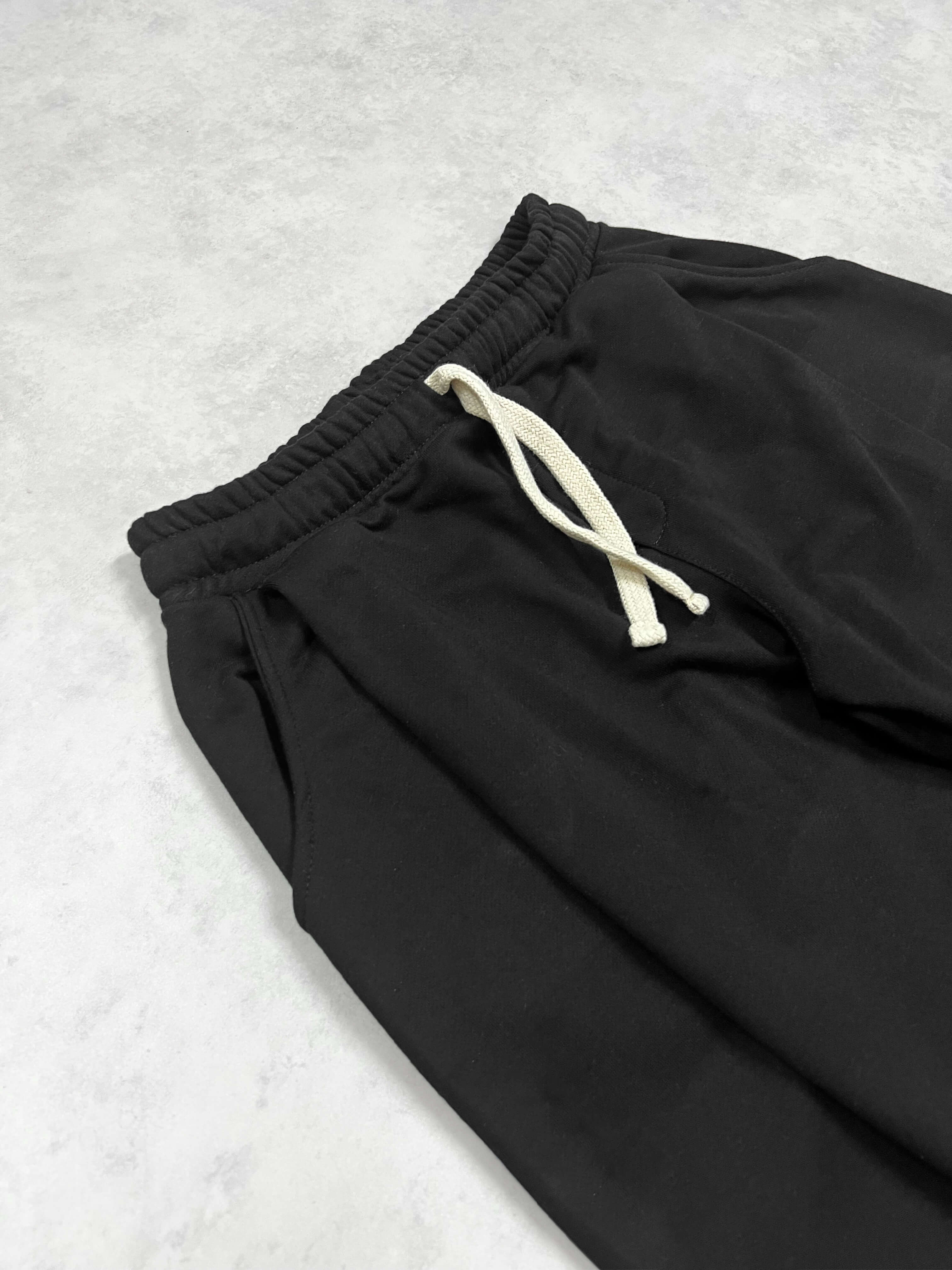 Pleated baggy pant - BLACK