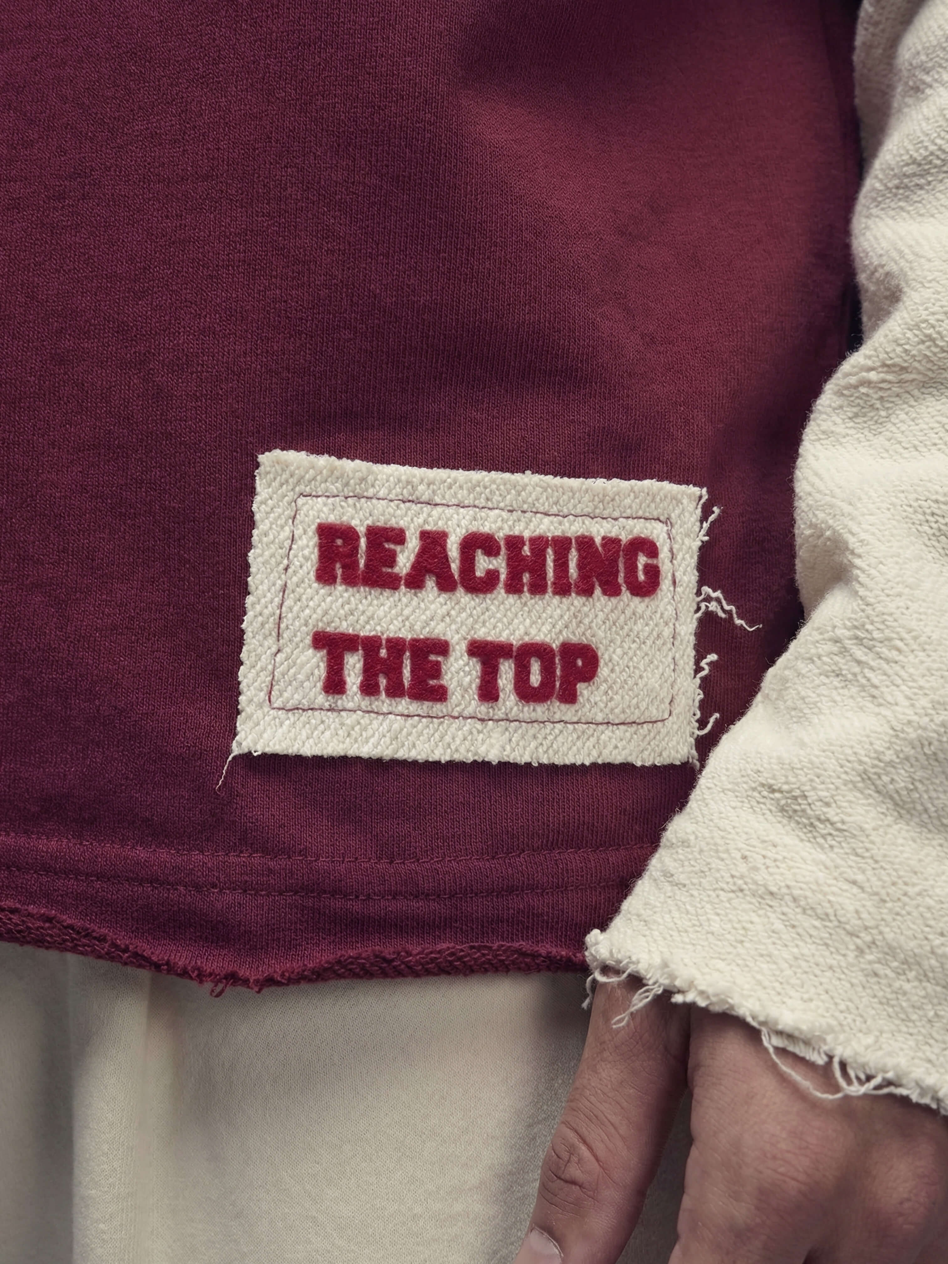 Reaching the top Double sleeves - Wine