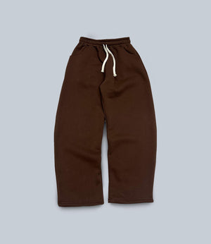 SIGNATURE BAGGY SWEATPANT  - MOCHA ROYALE