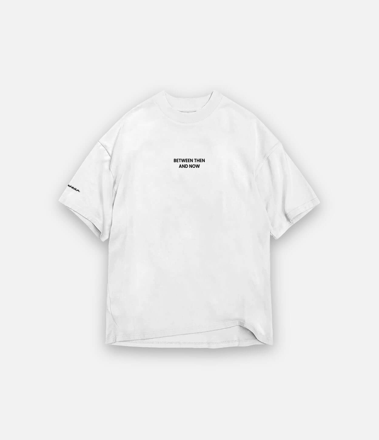 Between Then & Now T-shirt - White