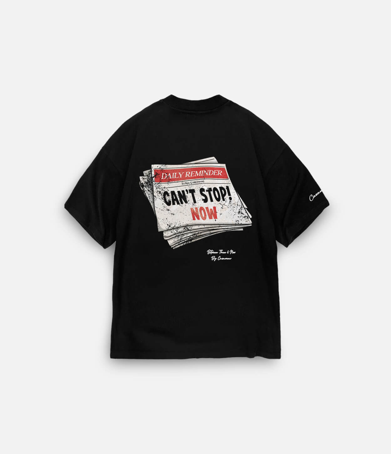Can't Stop Now T-shirt - Black