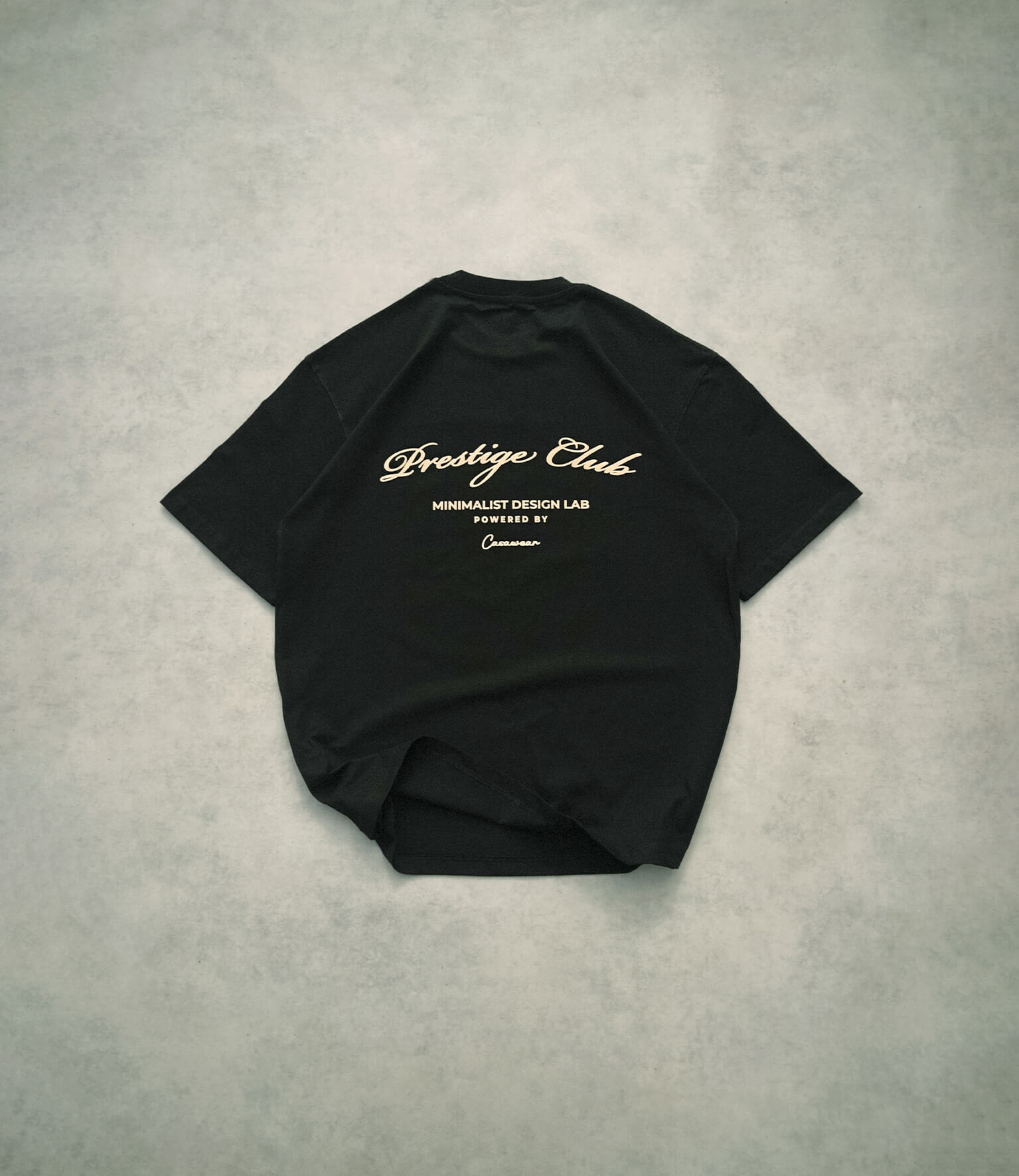 PRESTIGE CLUB V2 TEE - BLACK