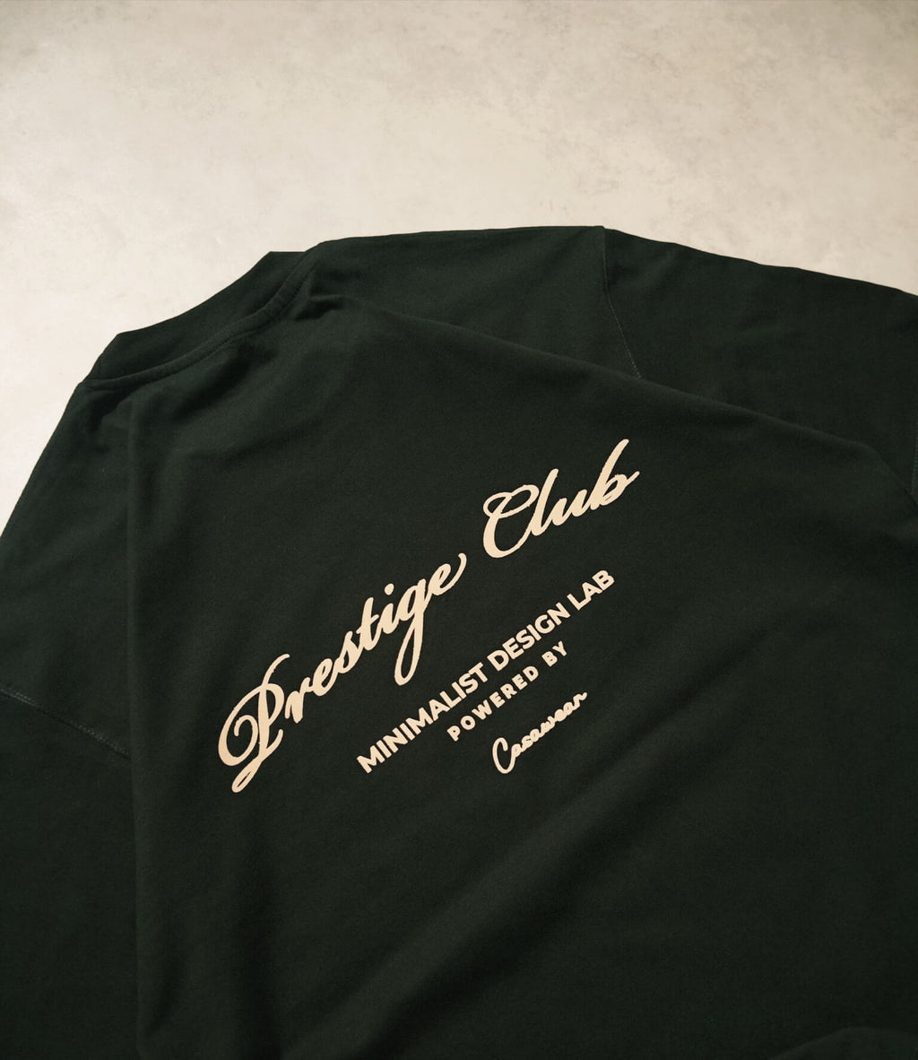 PRESTIGE CLUB V2 TEE - BLACK