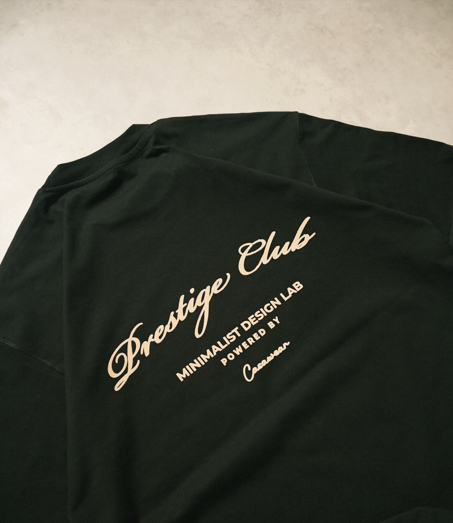 PRESTIGE CLUB V2 TEE - BLACK