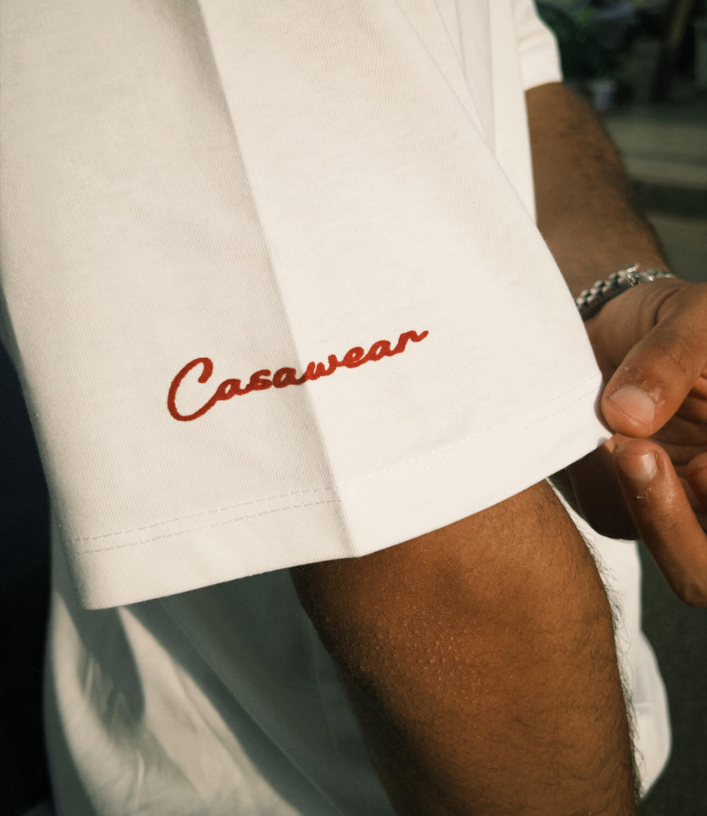 prestige club tee - ecru