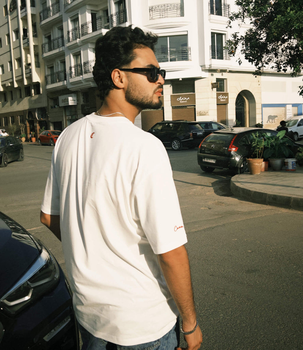 prestige club tee - ecru