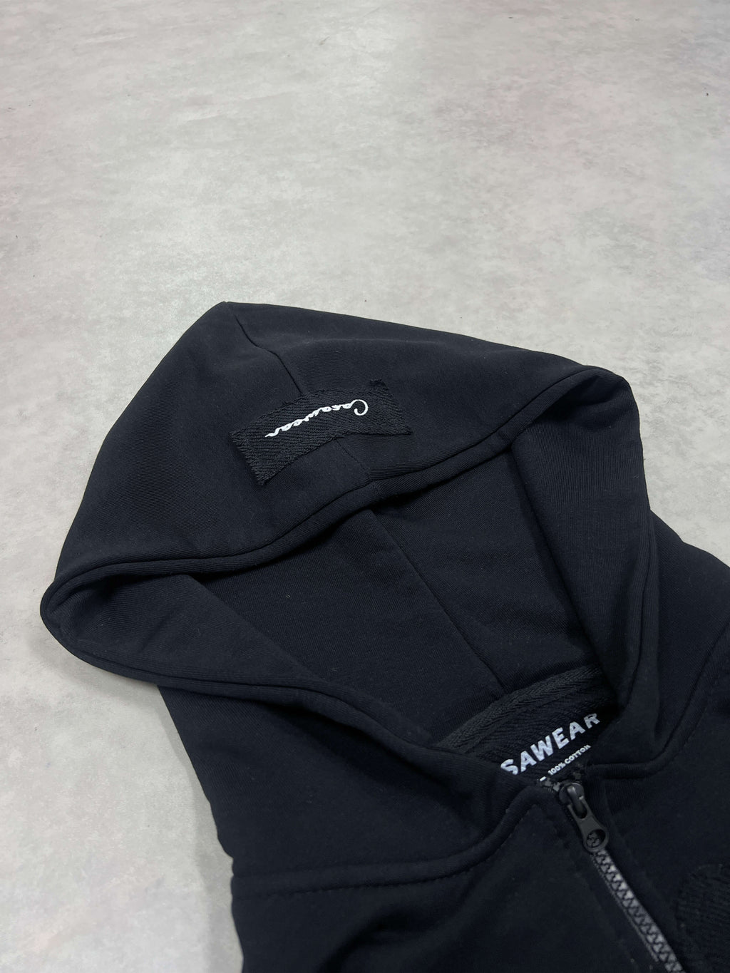 Signature double zipper V3 - Black