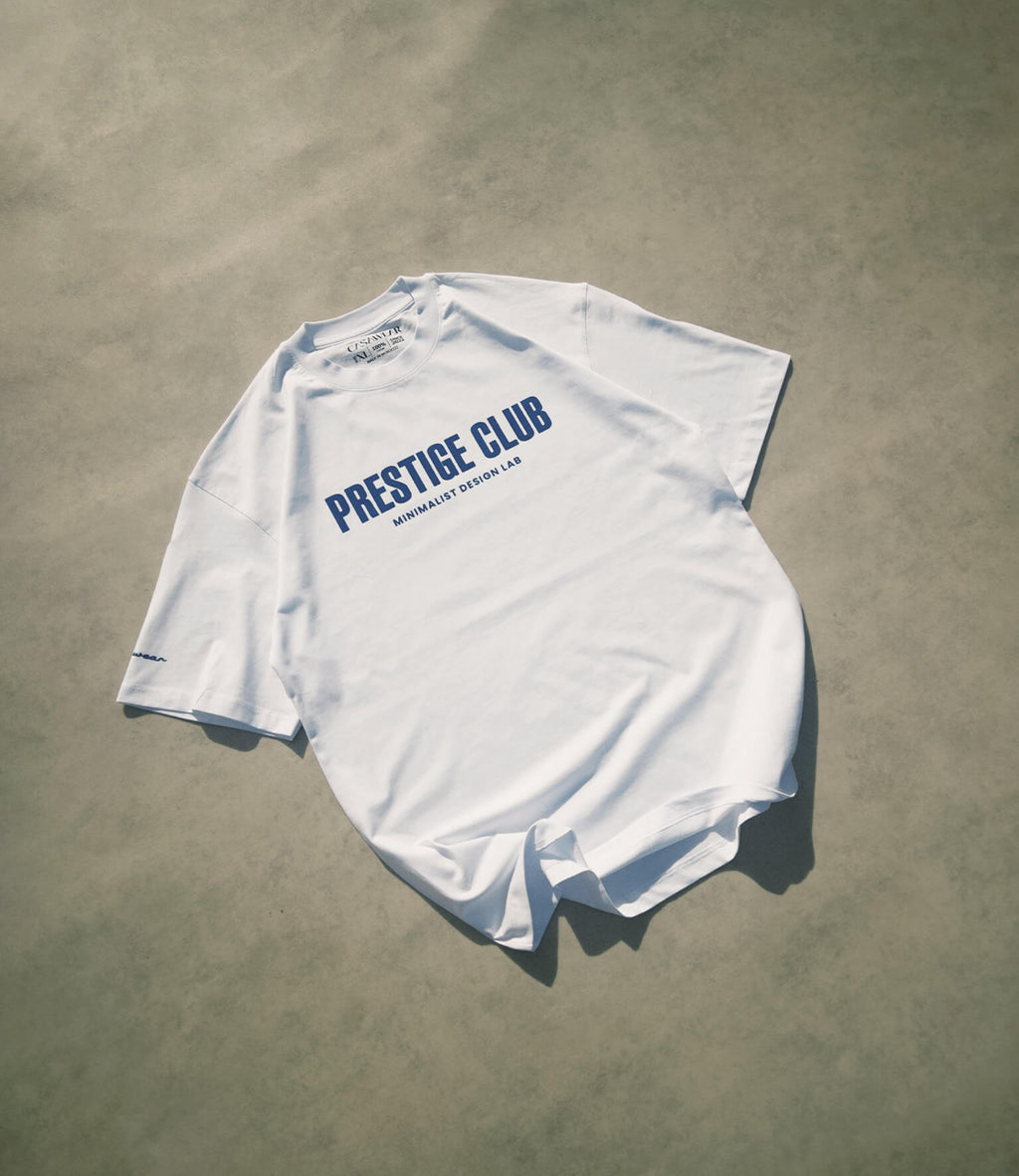 prestige club tee - white
