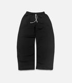 SIGNATURE baggy sweatpant  - black
