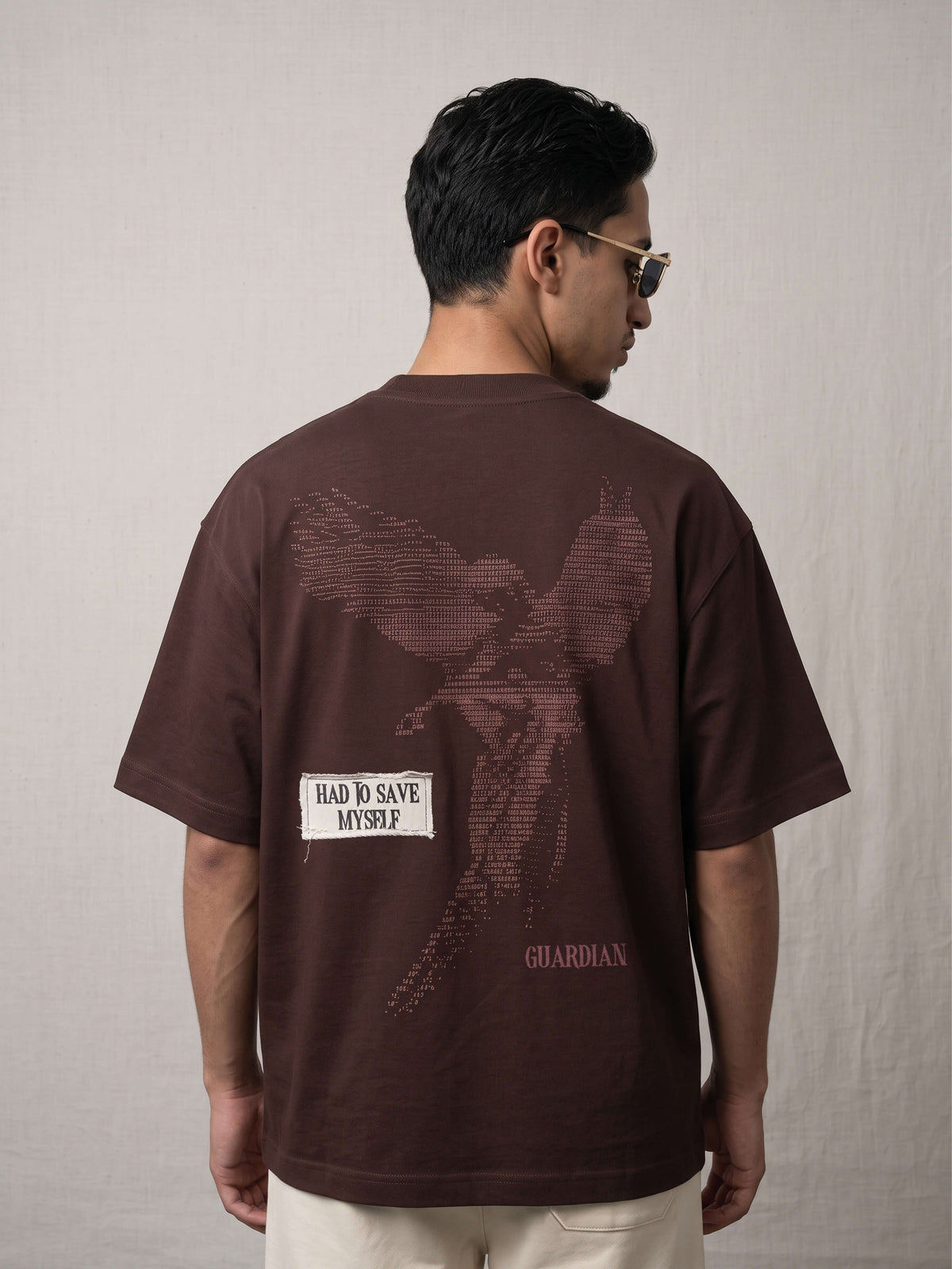 Guardian Patch Tee - Brown