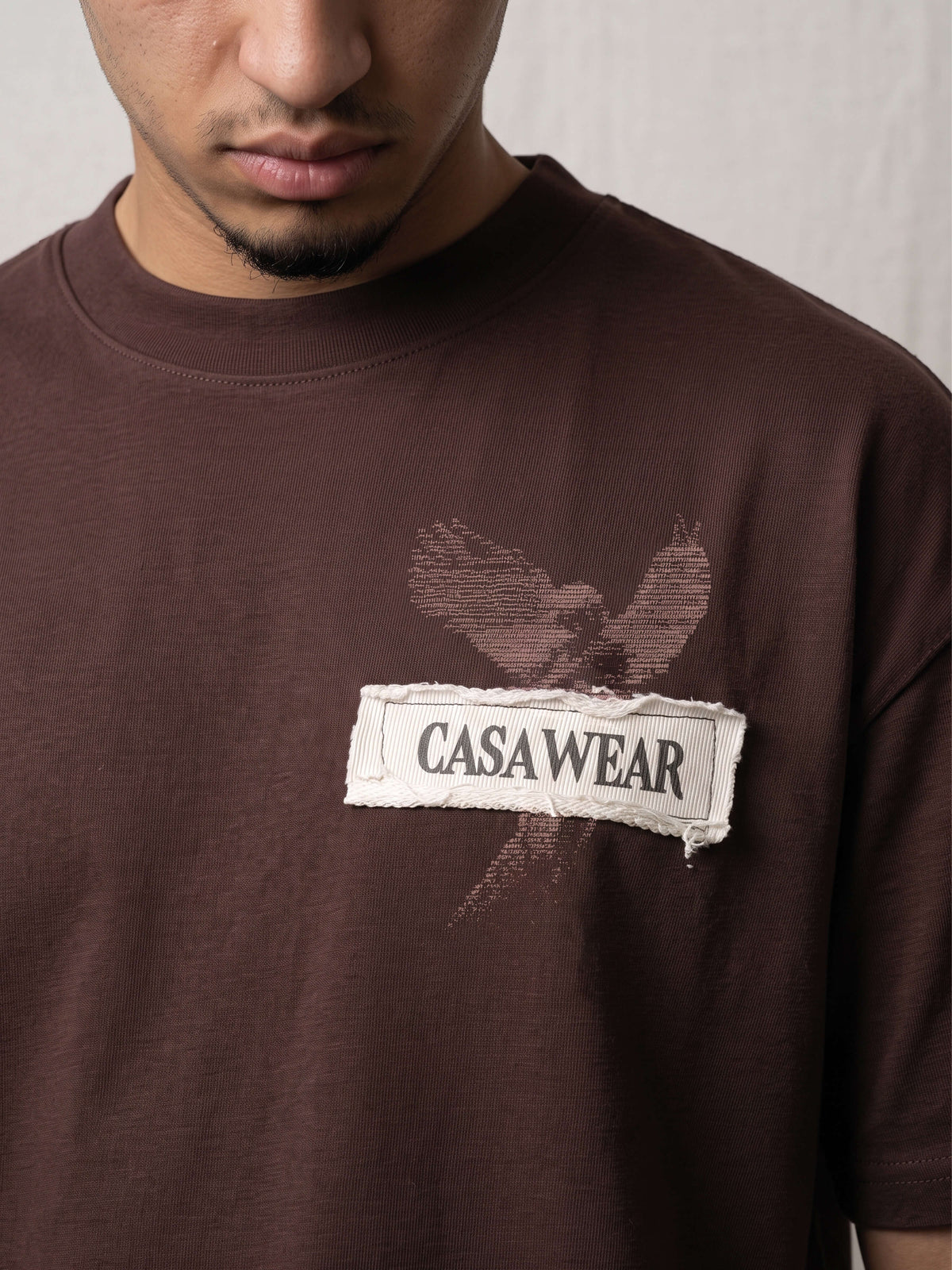 Guardian Patch Tee - Brown