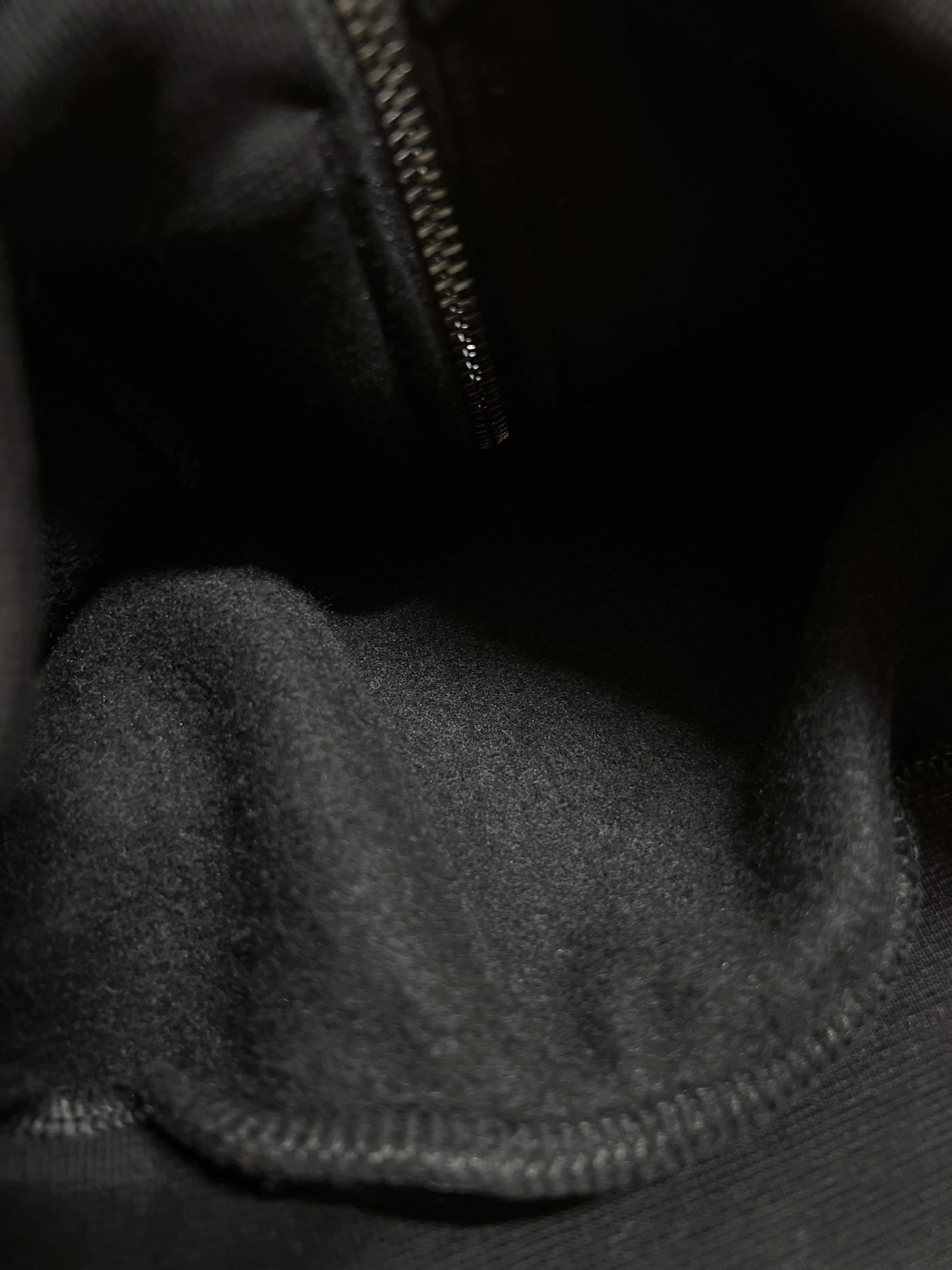 Signature double zipper V2 - Black
