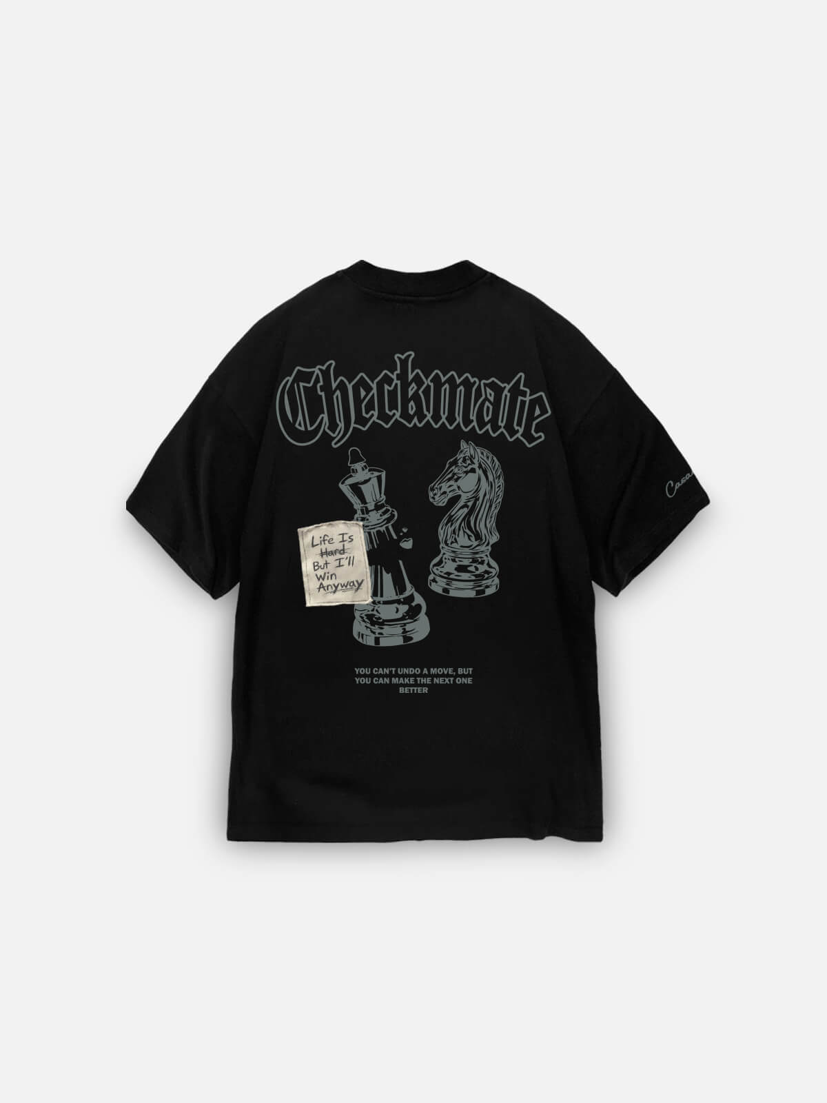 Checkmate V2 Patch Tee - Black