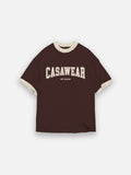 Hot Season Ringer Tee - MOCHA