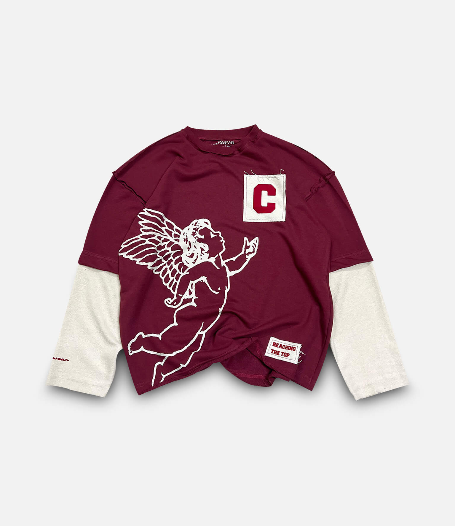 Reaching the top Double sleeves - Wine