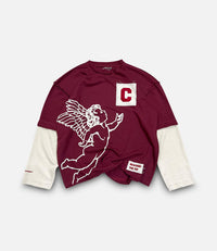 Reaching the top Double sleeves - Wine