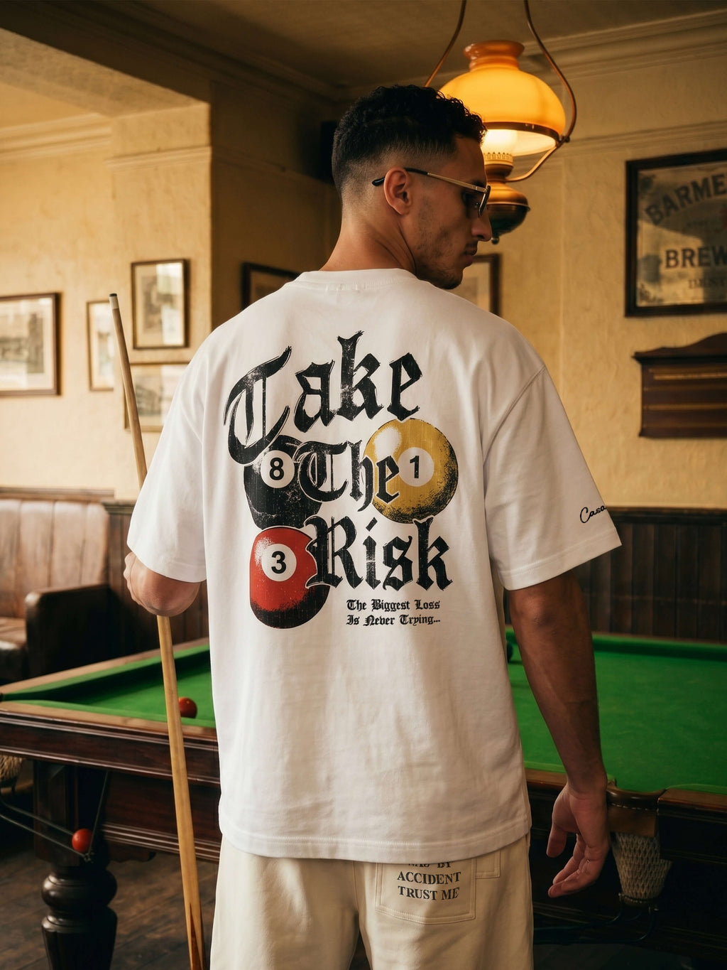 Take The Risk V2 - White