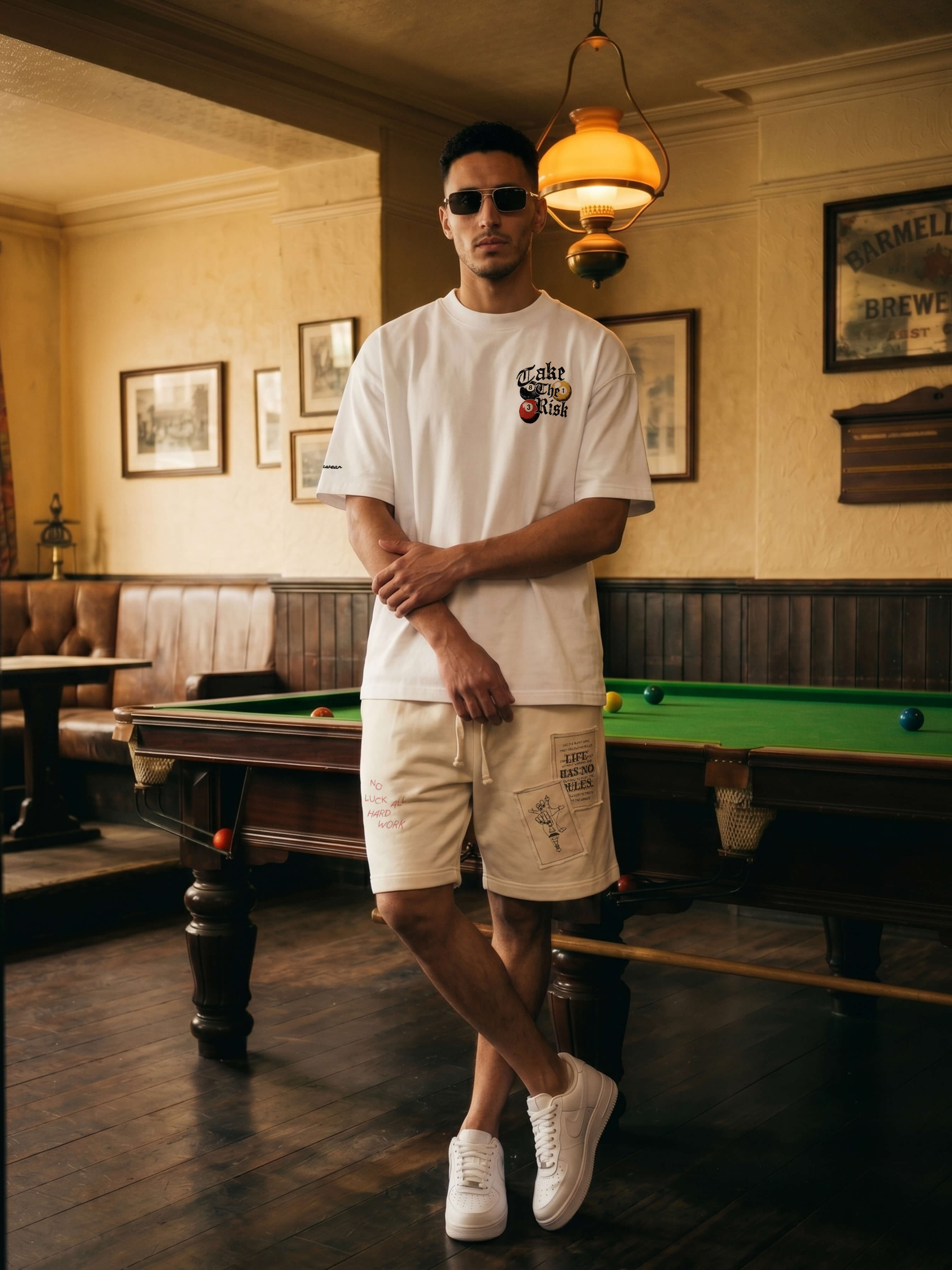 Take The Risk V2 - White