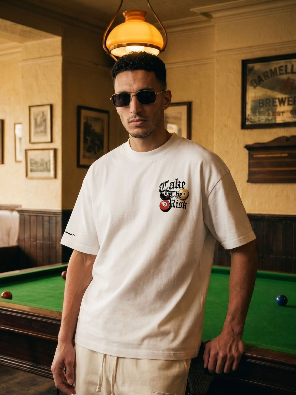 Take The Risk V2 - White