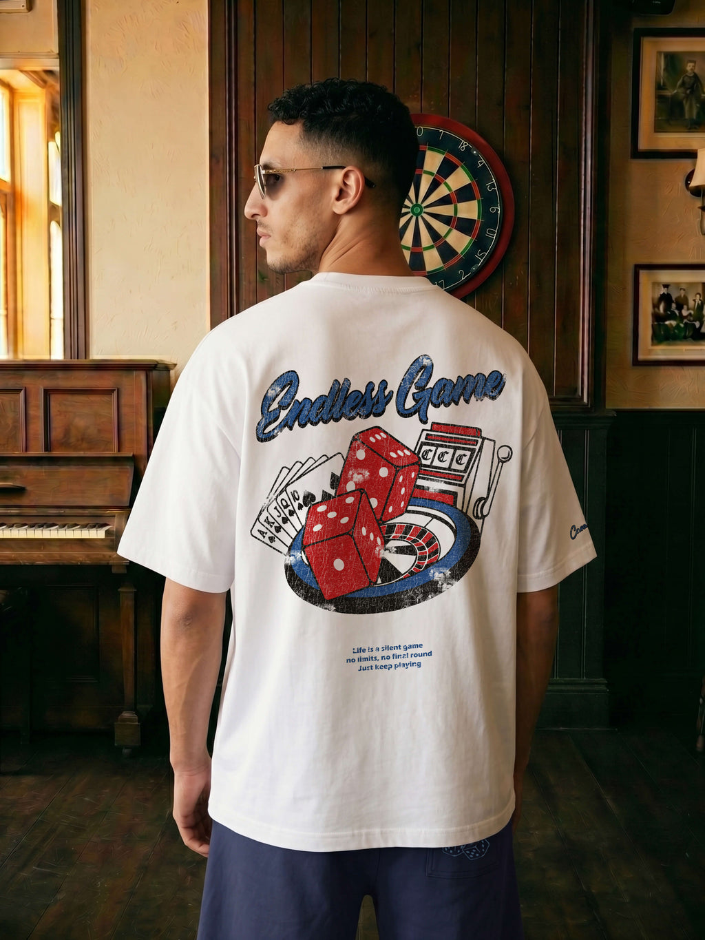 Endless Game Tee - White