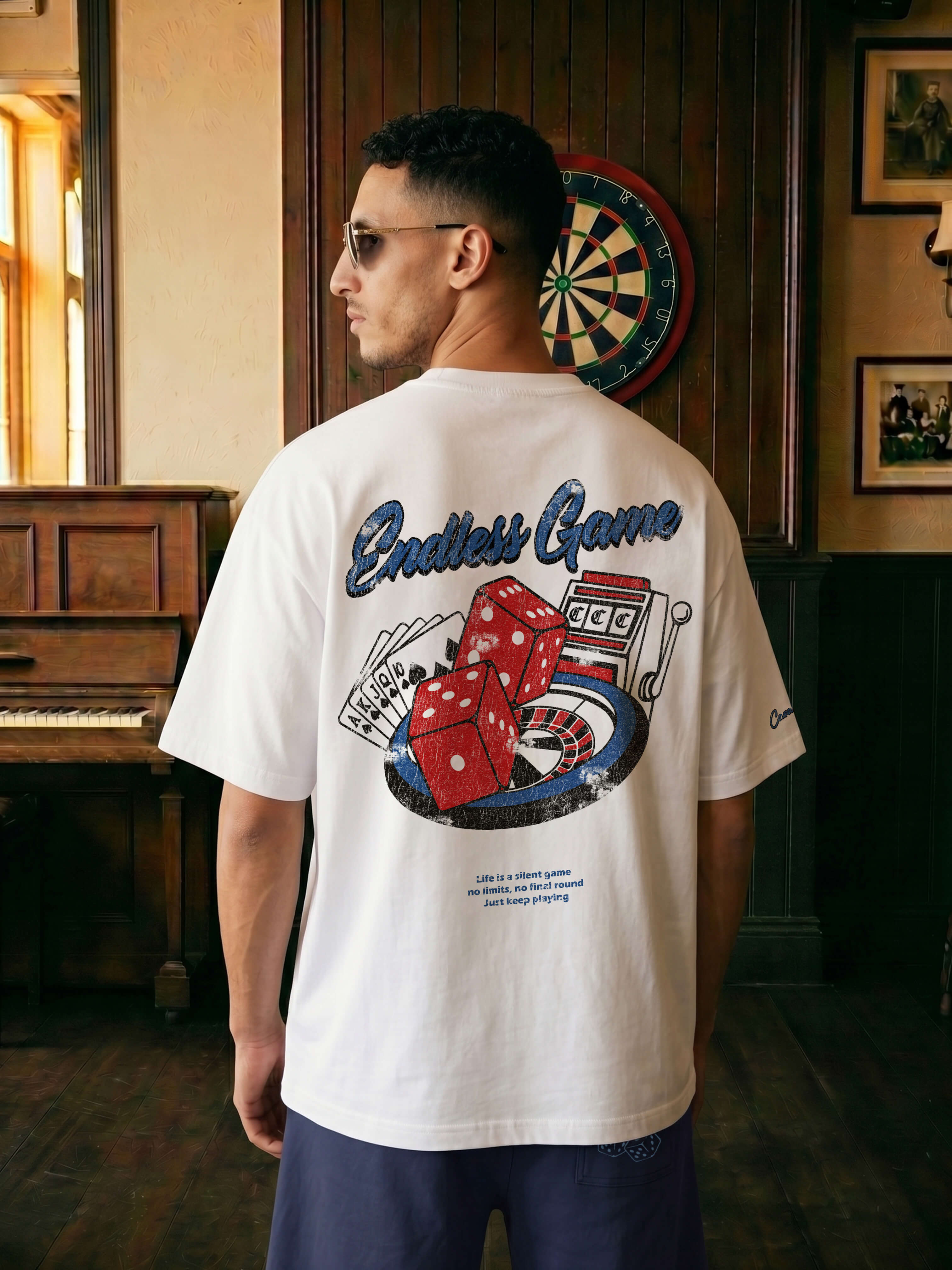 Endless Game Tee - White
