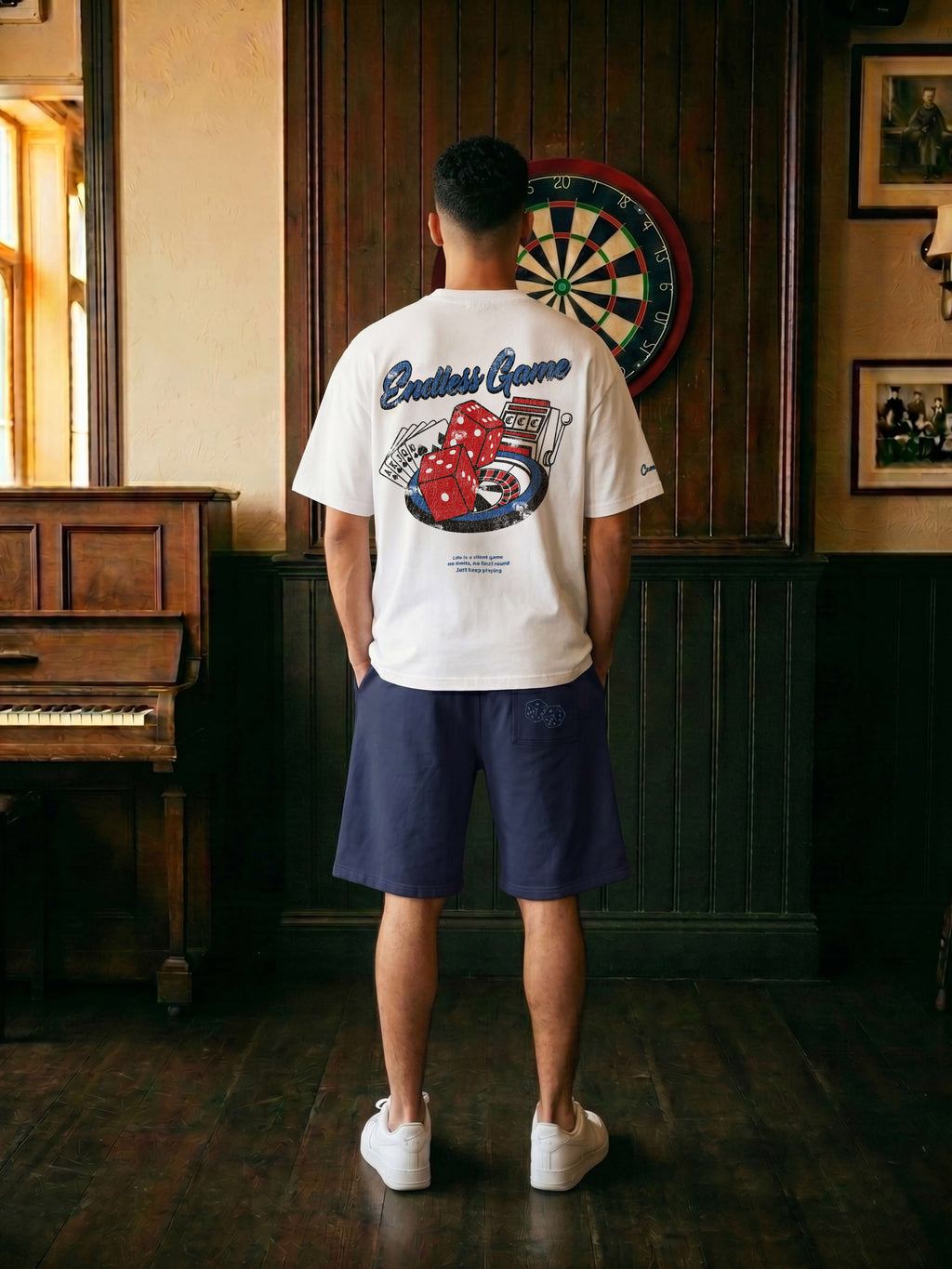 Endless Game Tee - White
