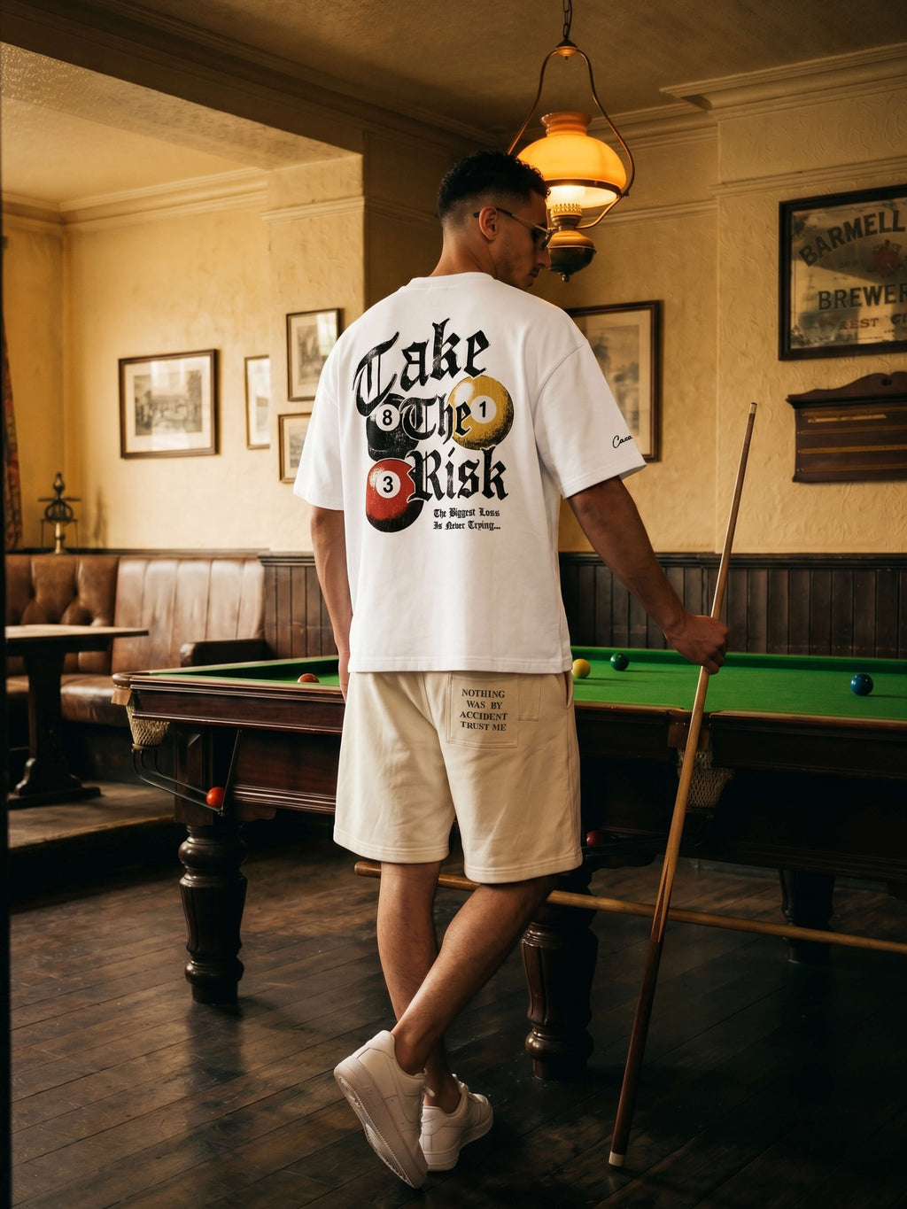 Take The Risk V2 - White