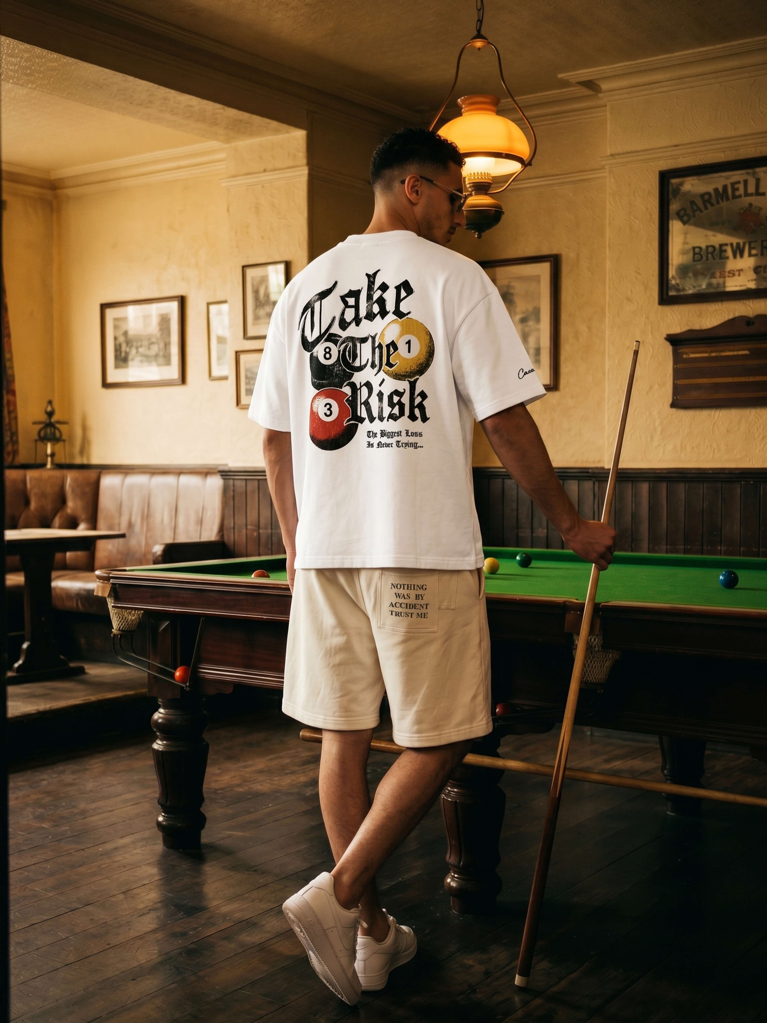 Take The Risk V2 - White